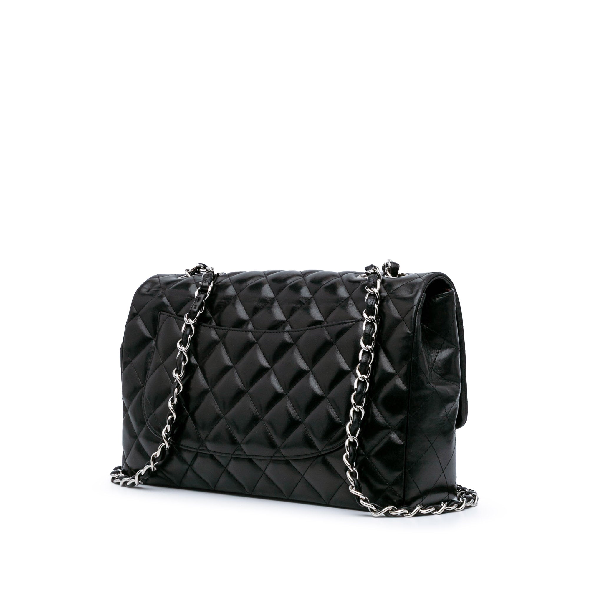 Chanel Jumbo Classic Lambskin Single Flap - image 2