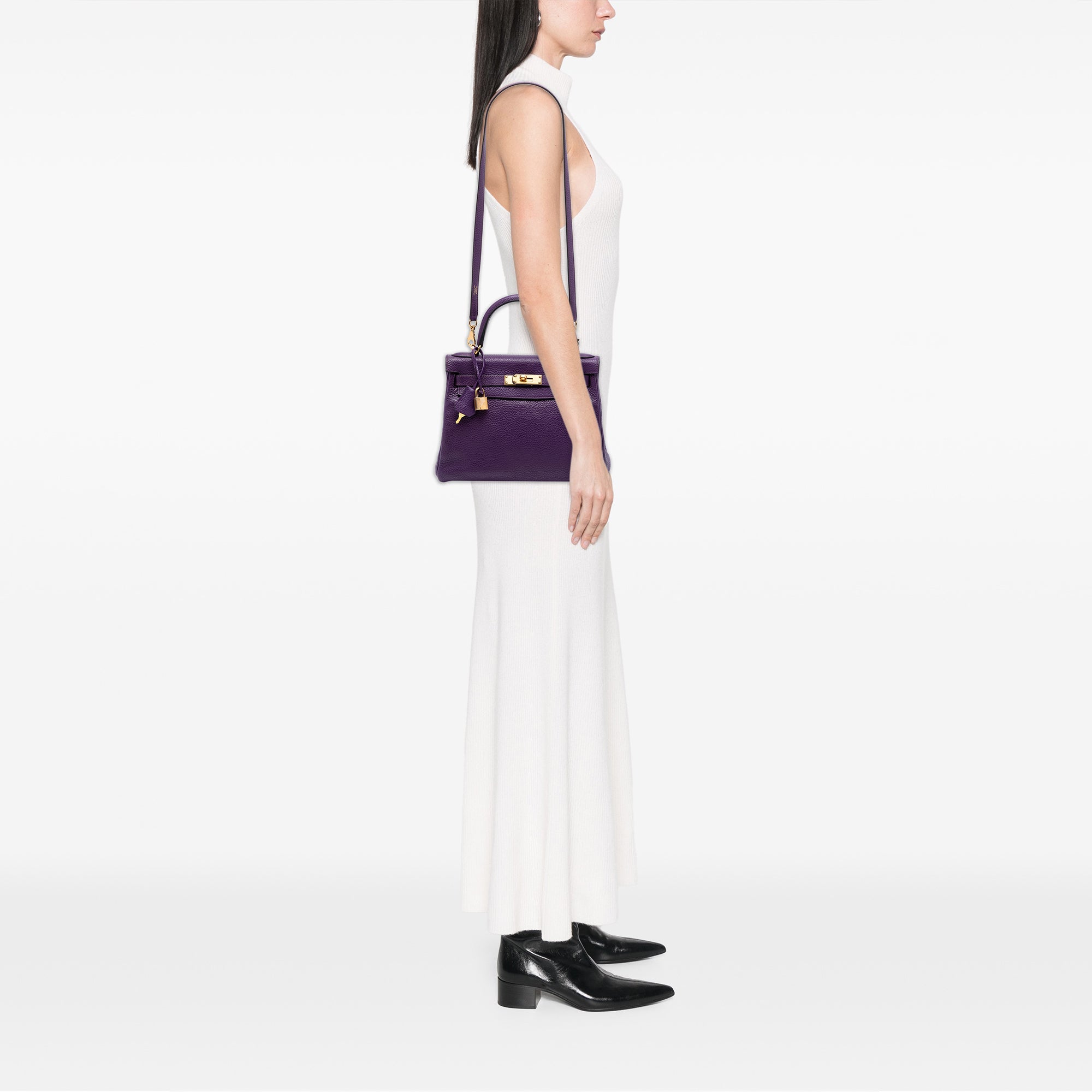 Hermès Taurillon Clemence Kelly II Retourne 28 - image 6