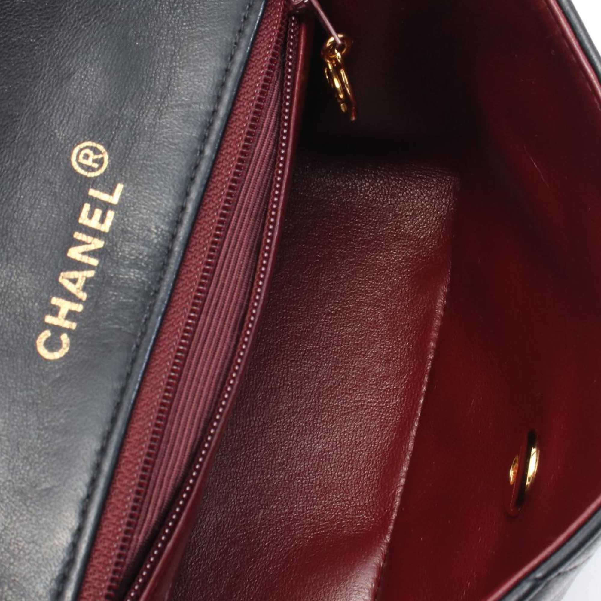 Chanel Mini Square Classic Lambskin Single Flap - image 3