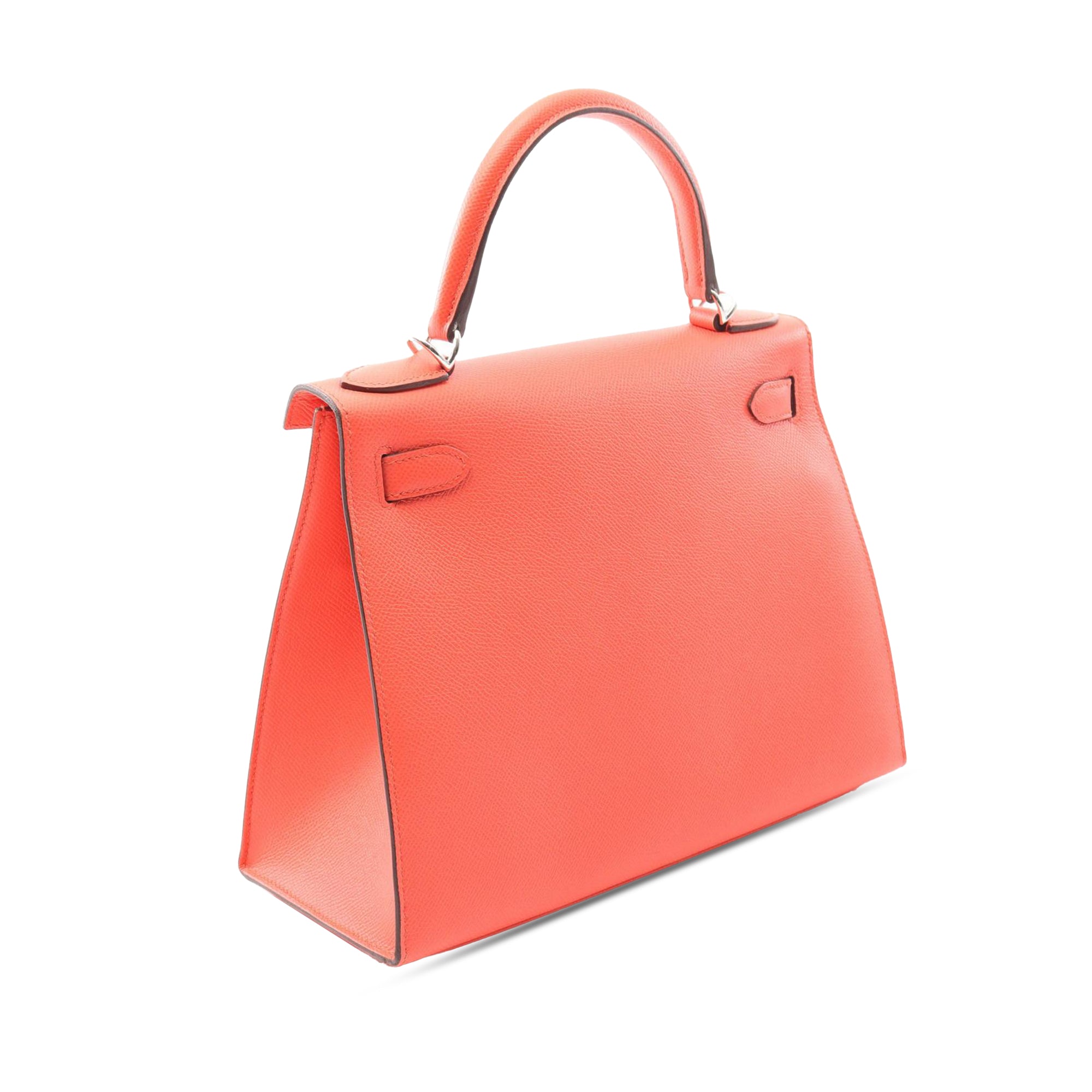 Hermès HERMES Kelly 28 Handbag Epsom leather Epsom Orange Rose texas Used Women - image 2
