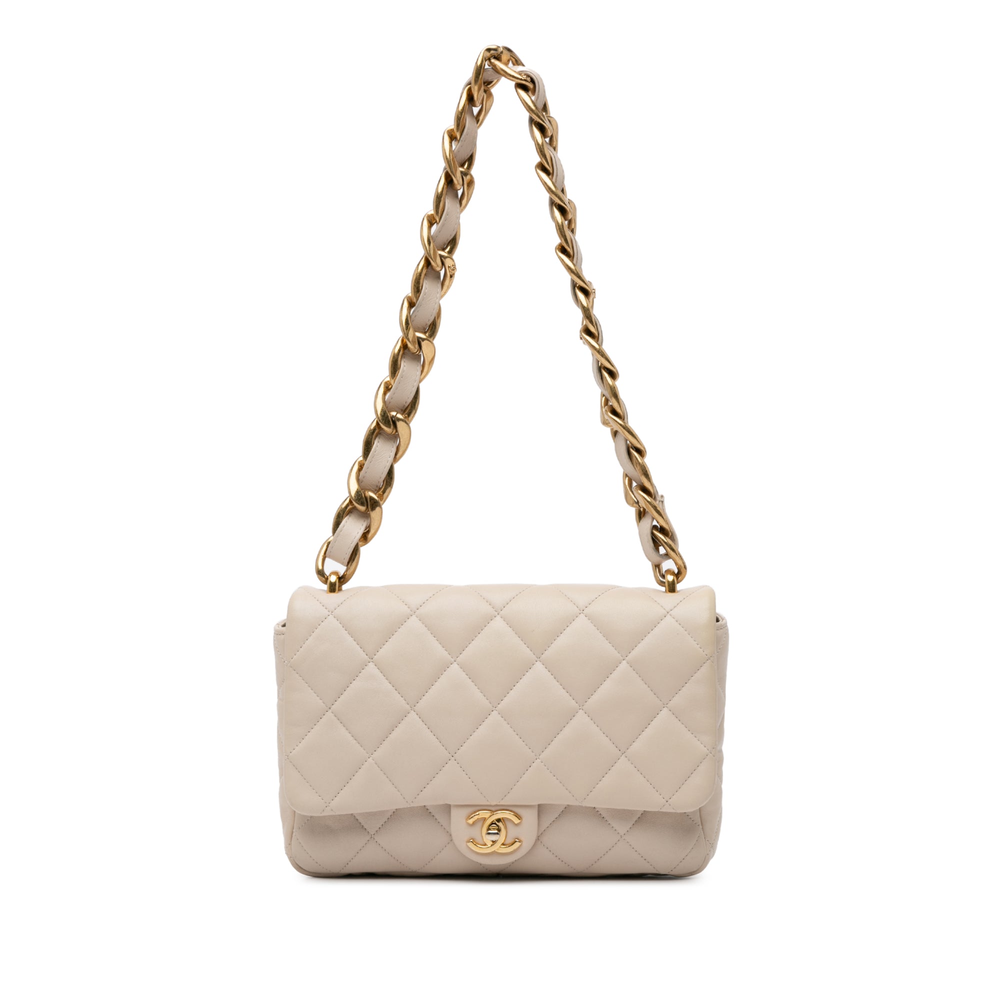 Chanel Large Quilted Lambskin Funky Town Flap - image 1