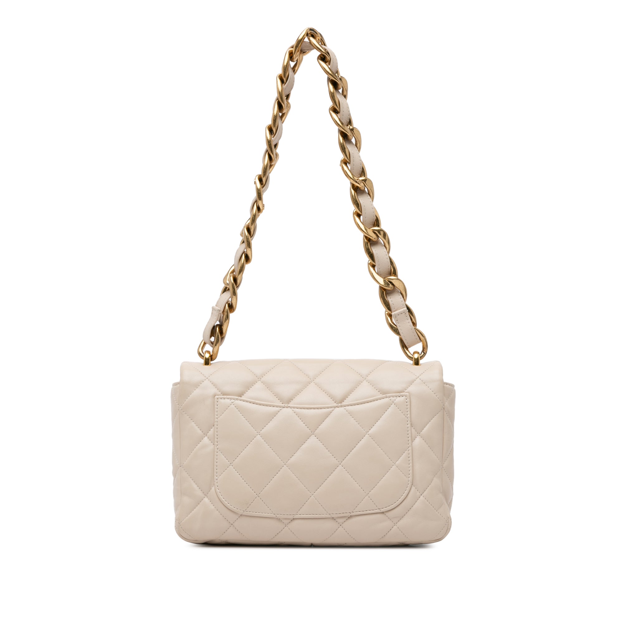 Chanel Large Quilted Lambskin Funky Town Flap - image 3