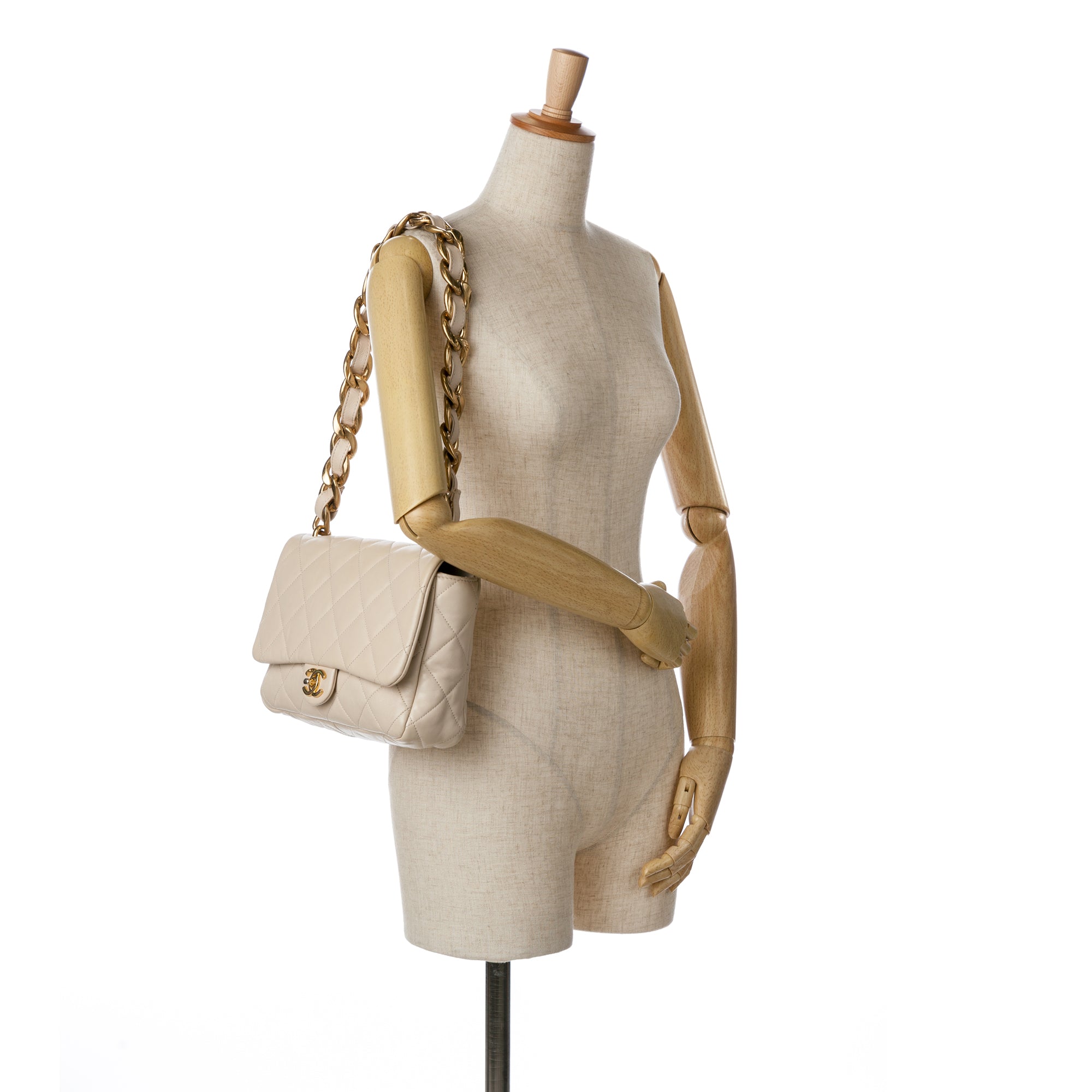 Chanel Large Quilted Lambskin Funky Town Flap - image 9