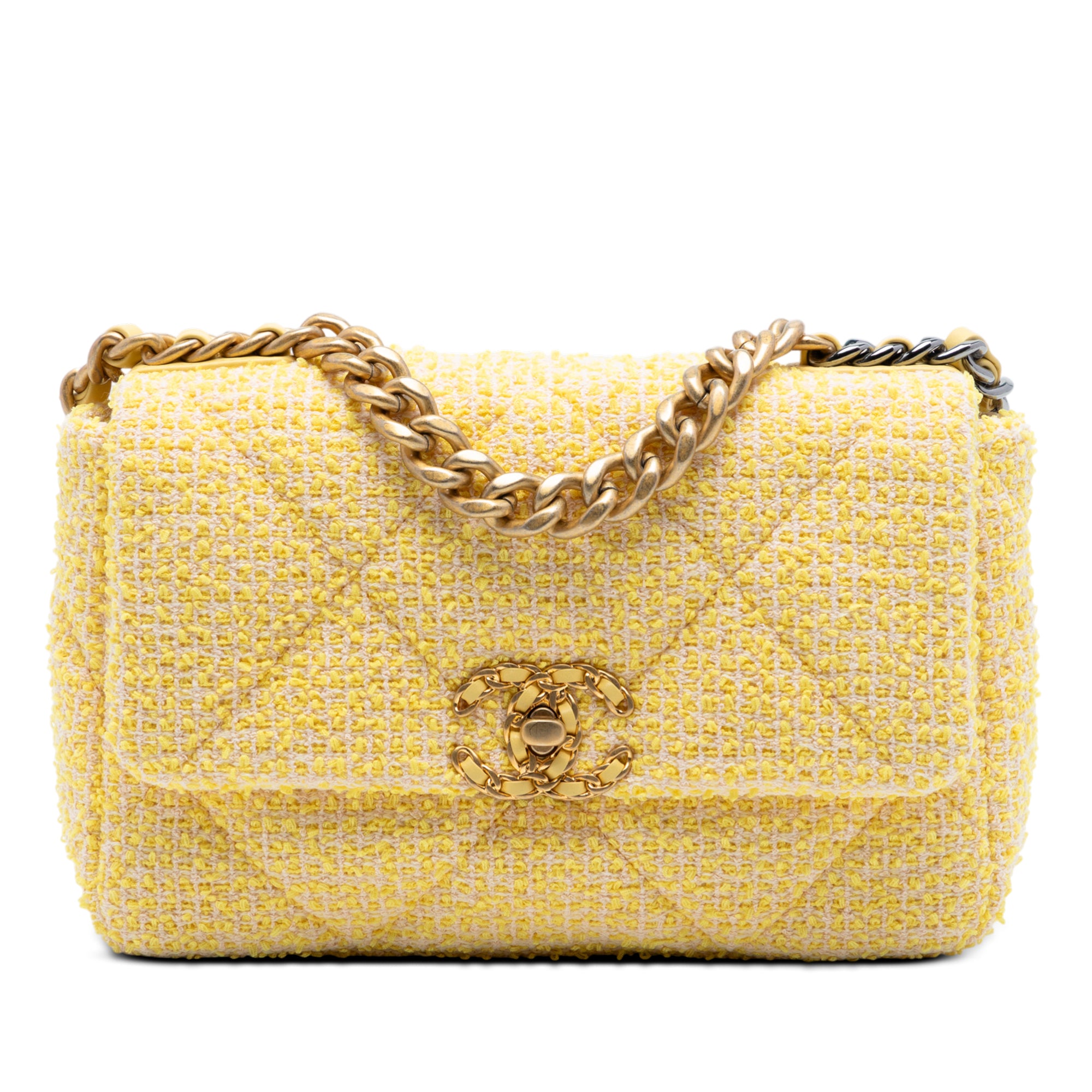 Chanel Medium Tweed 19 Flap - image 1