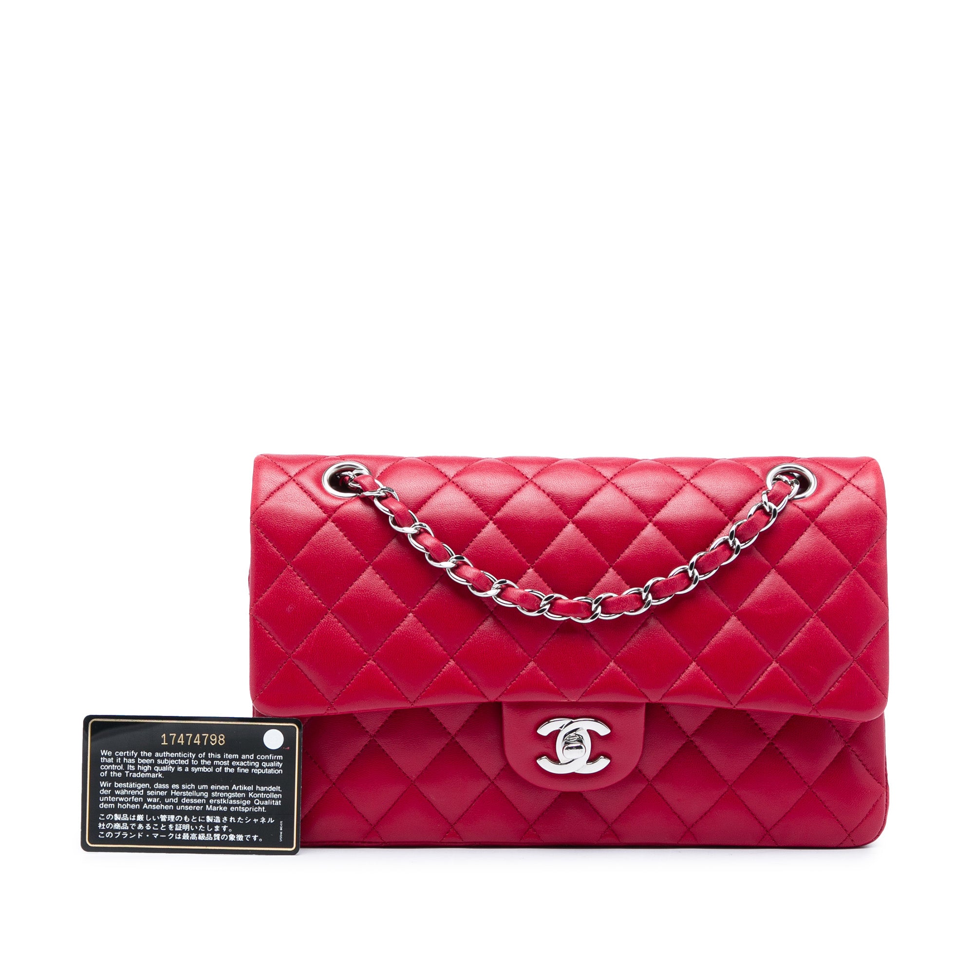 Chanel Medium Classic Lambskin Double Flap - image 6