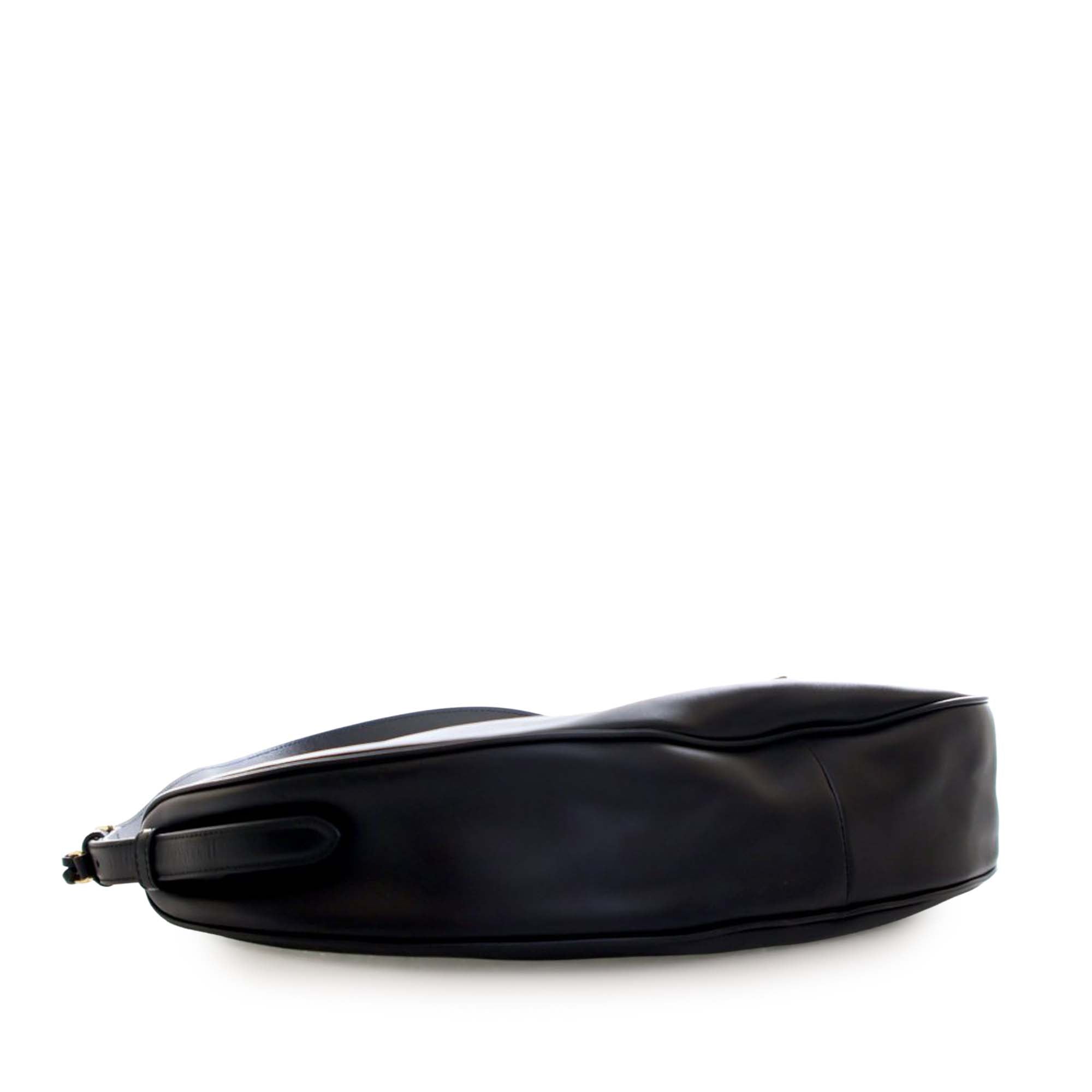 Prada Large Calfskin Demi Lune Shoulder Bag - image 6