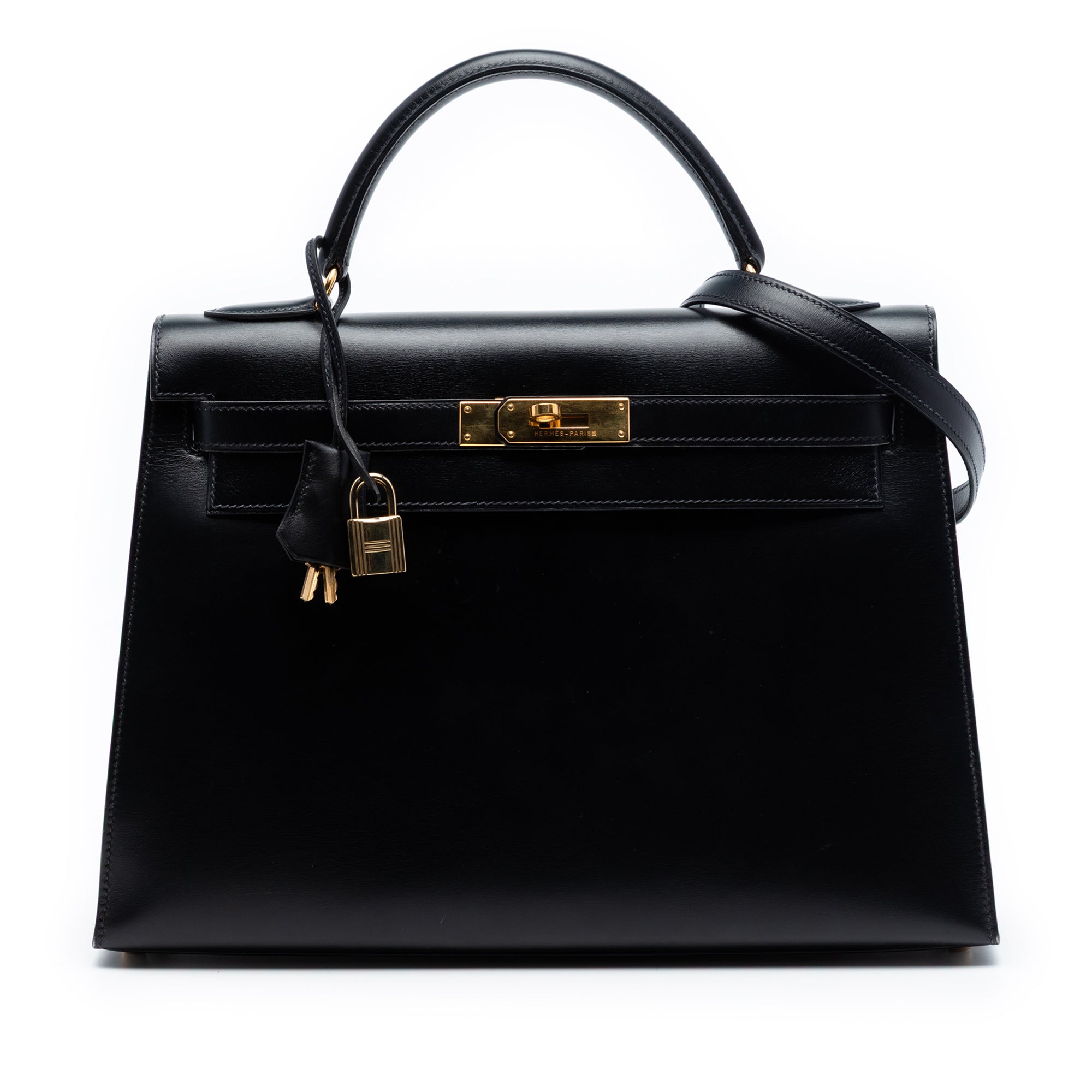 Hermès Box Calf Kelly Sellier 32 - image 1
