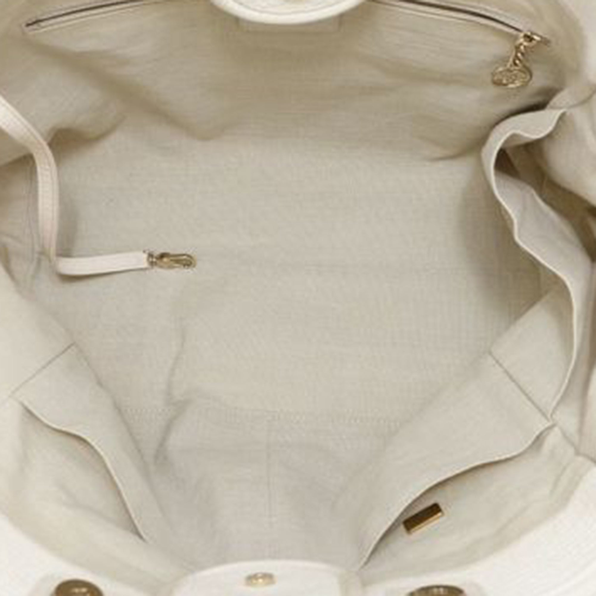 Chanel Medium Canvas Square Stitch Deauville Tote - image 4