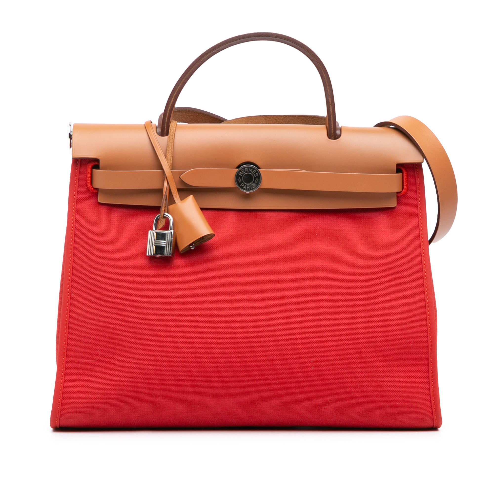 Hermès Toile Herbag Zip 31 - image 1