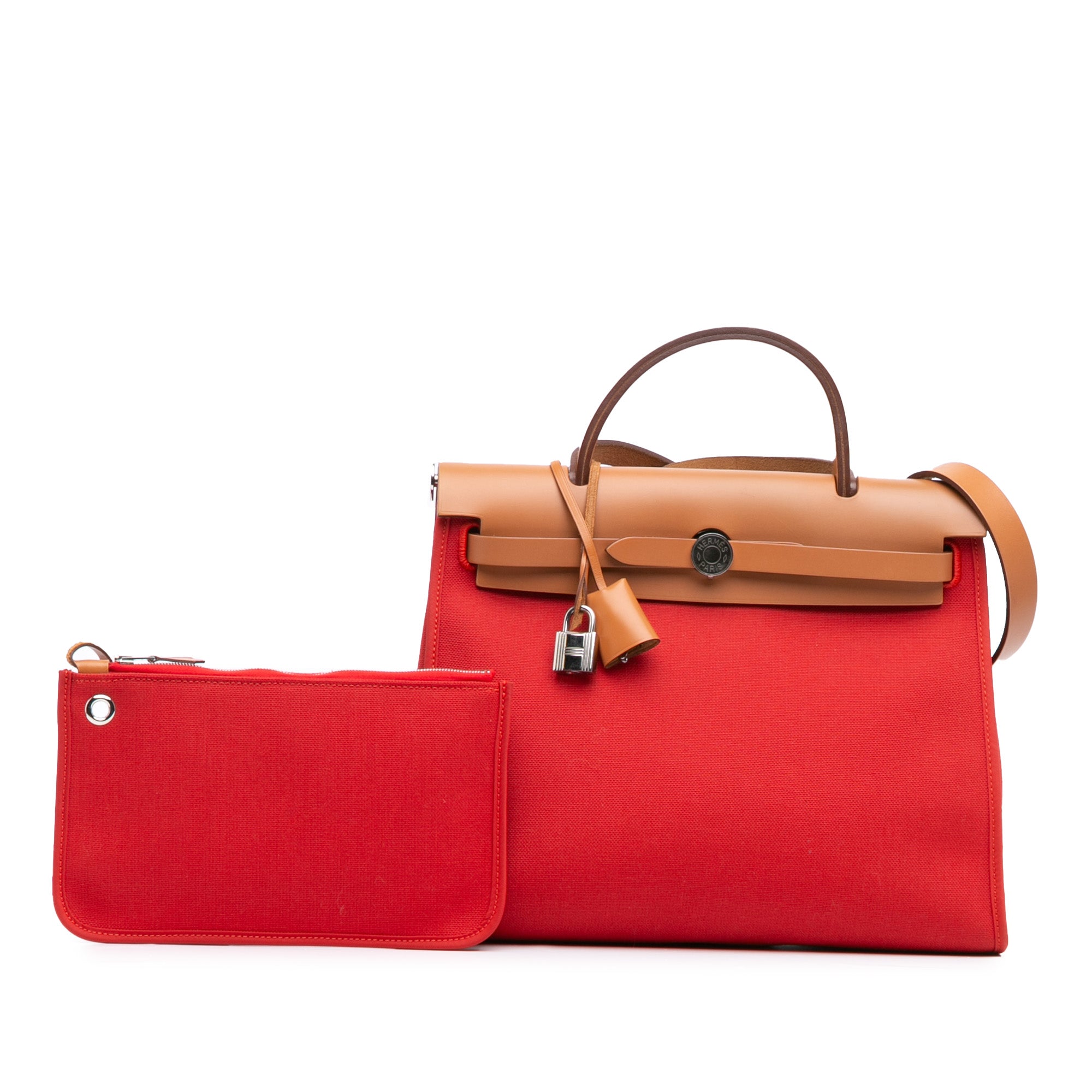 Hermès Toile Herbag Zip 31 - image 10