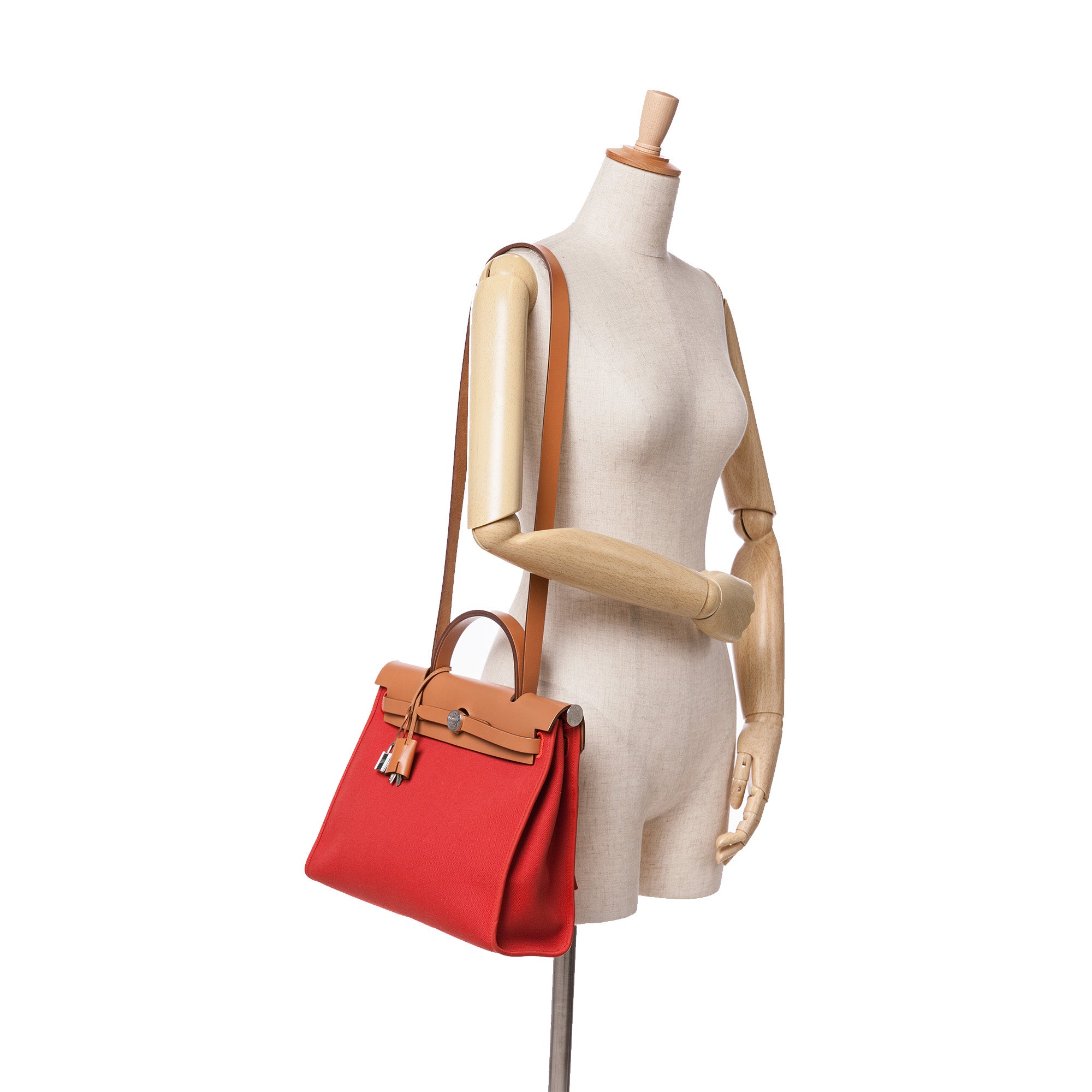 Hermès Toile Herbag Zip 31 - image 9