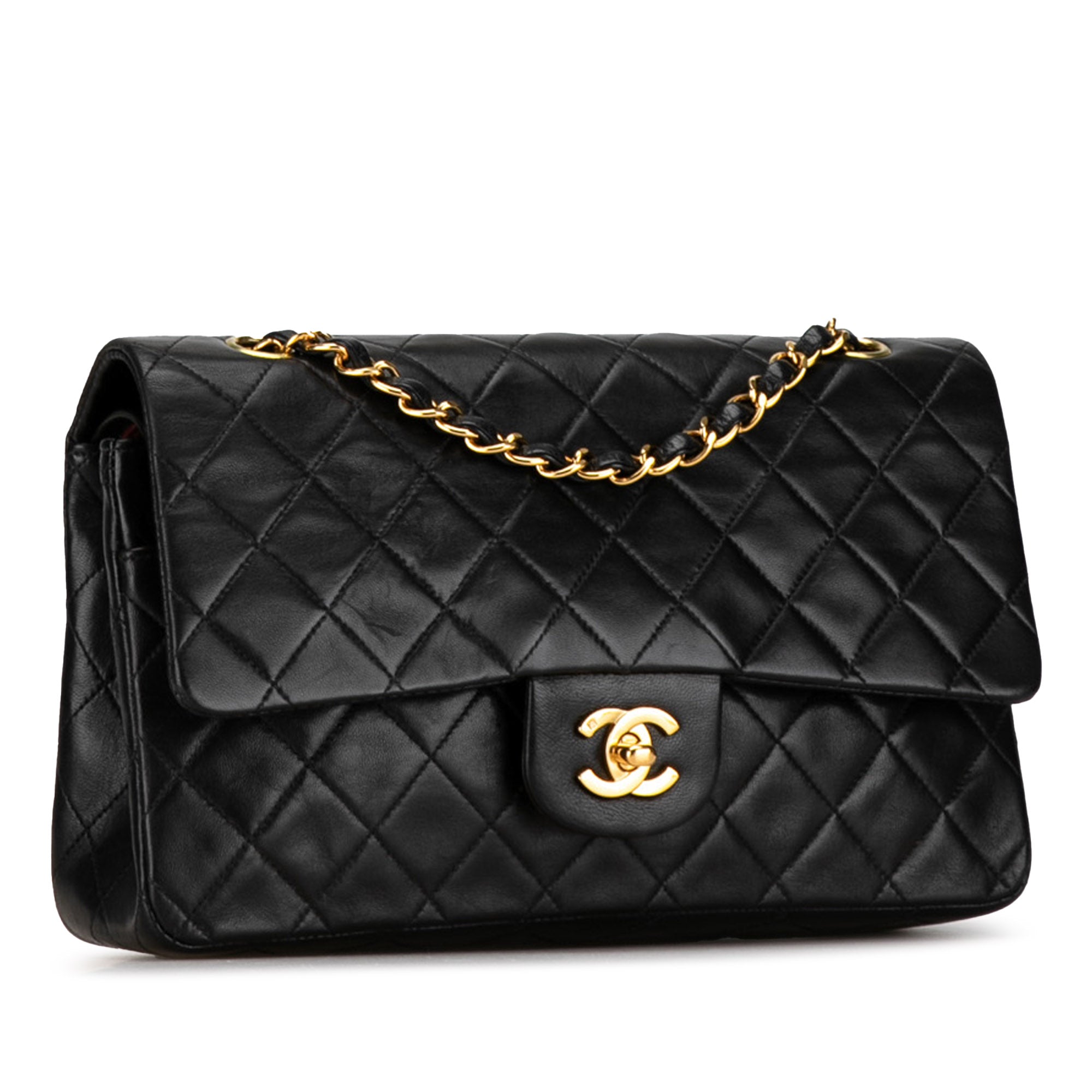 Chanel Medium Classic Lambskin Double Flap - image 2