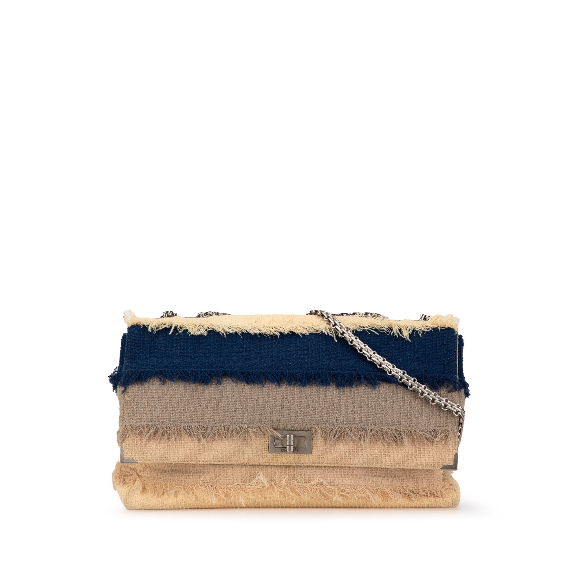 Chanel Reissue 2.55 Hemp and Linen Chain Flap - image 1