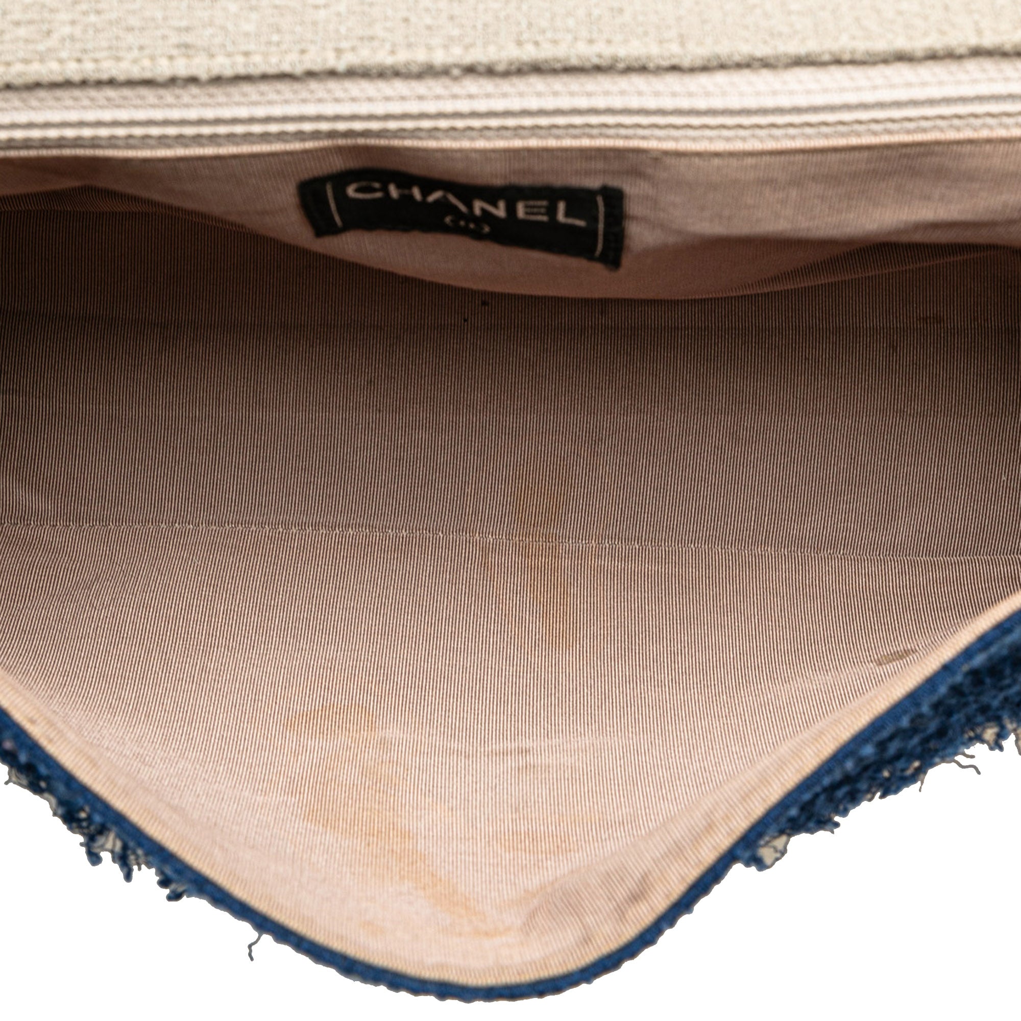 Chanel Reissue 2.55 Hemp and Linen Chain Flap - image 4