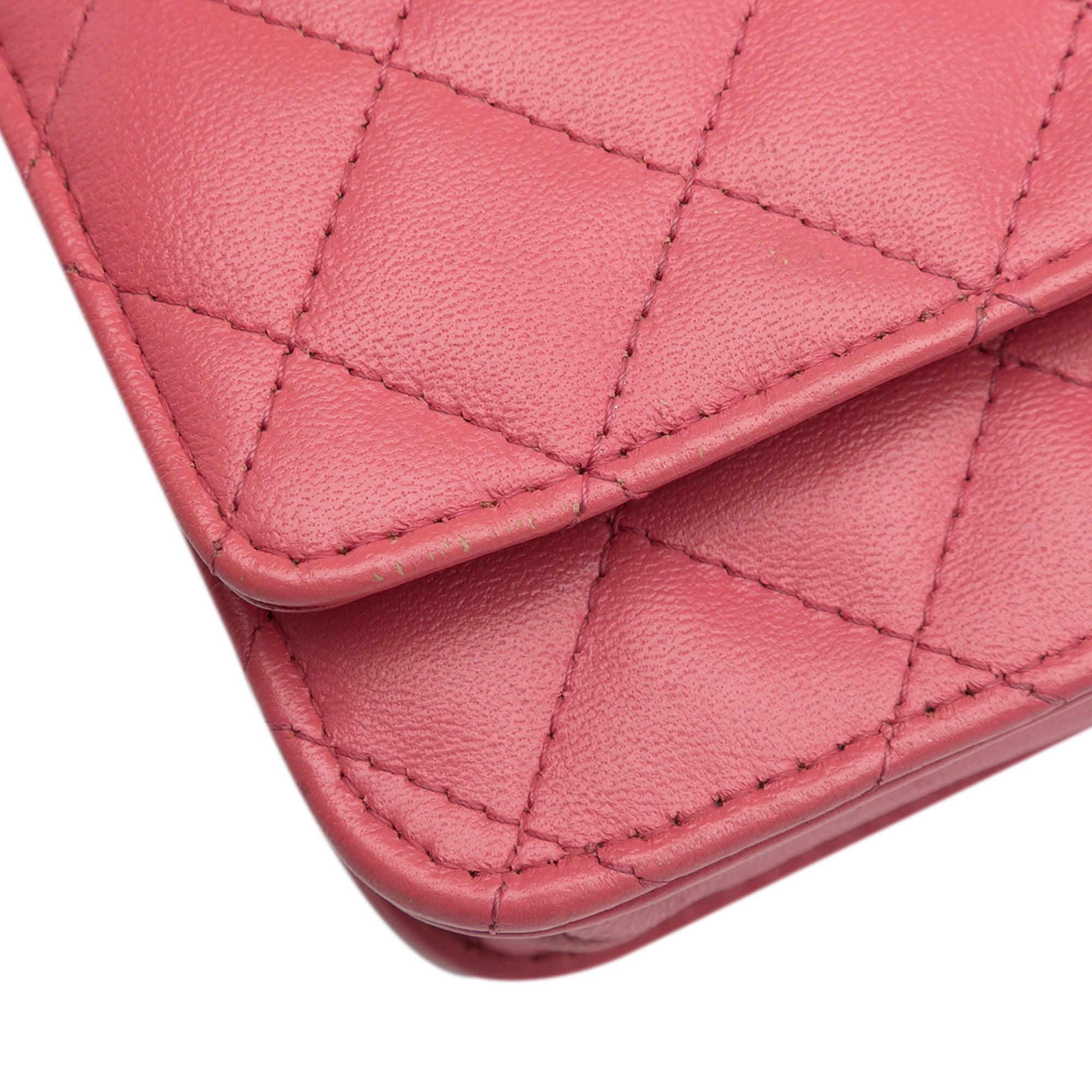 Chanel Classic Lambskin Wallet on Chain - image 12