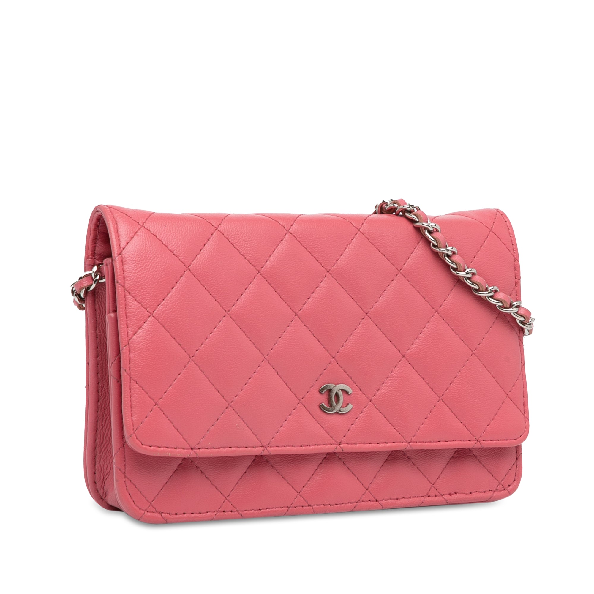 Chanel Classic Lambskin Wallet on Chain - image 2