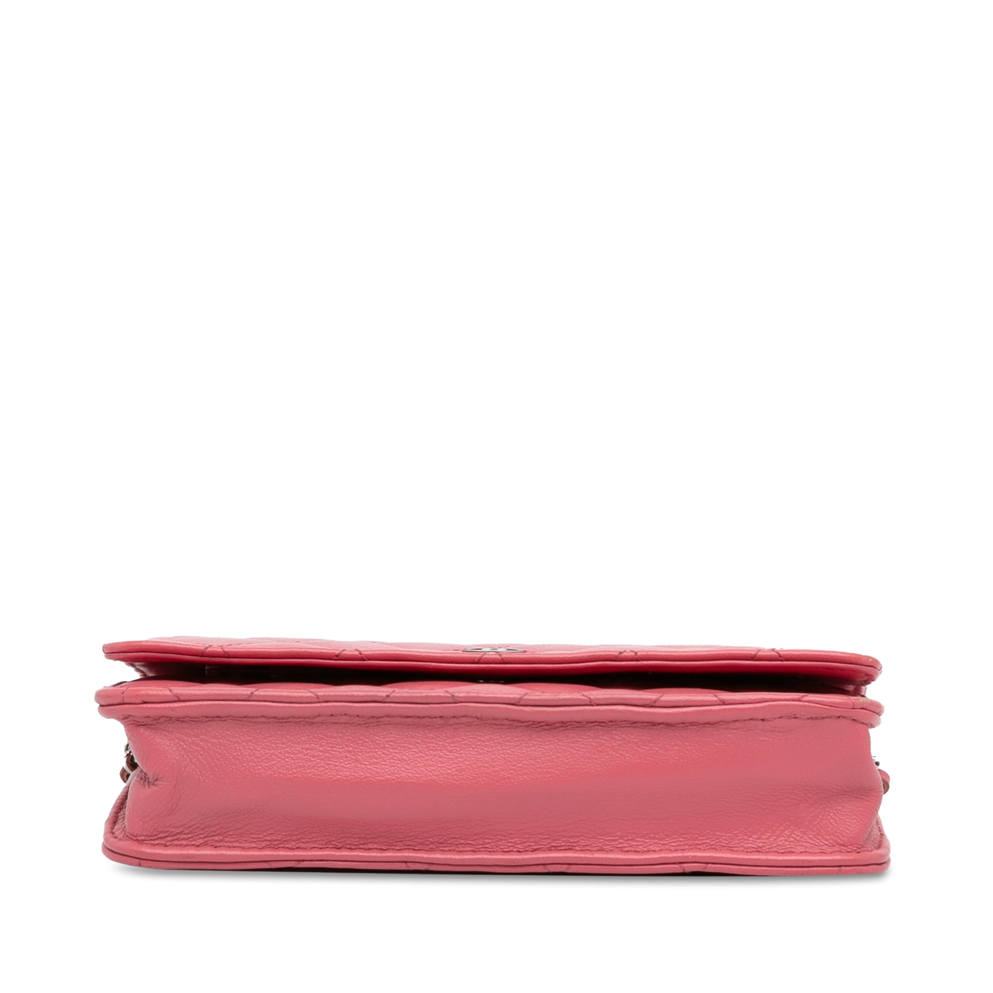 Chanel Classic Lambskin Wallet on Chain - image 5