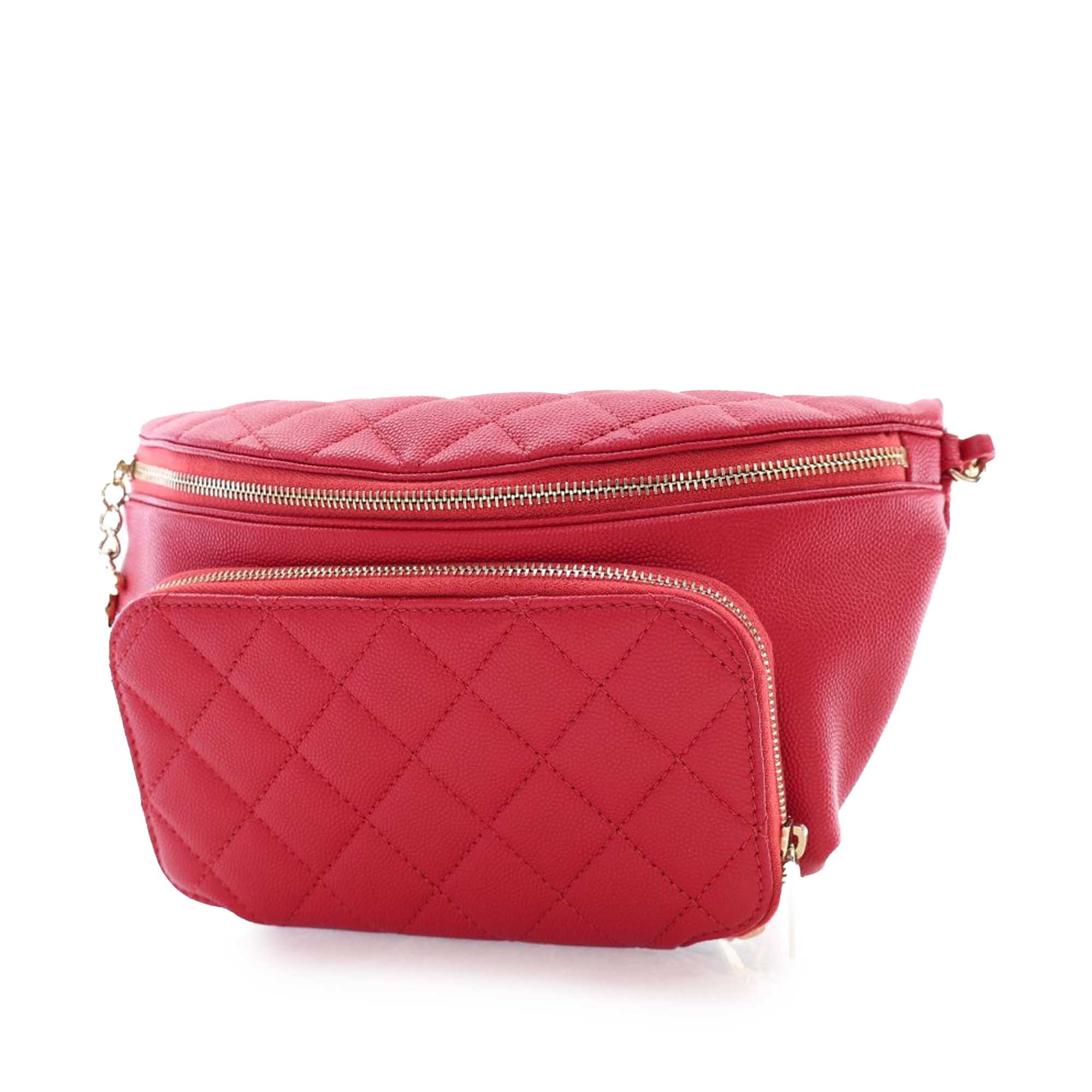 Chanel Quilted Caviar Business Affinity Belt Bag - image 3