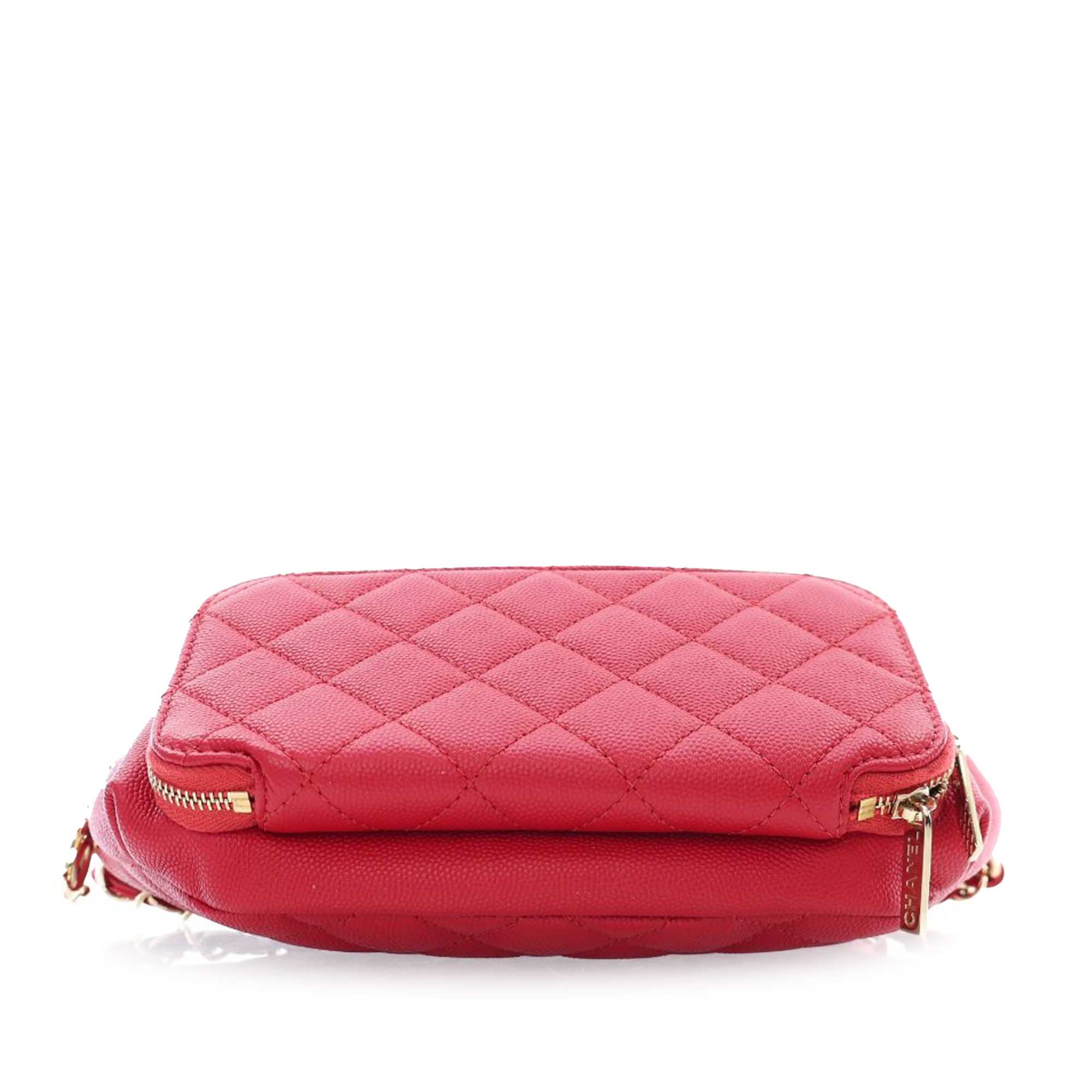 Chanel Quilted Caviar Business Affinity Belt Bag - image 5