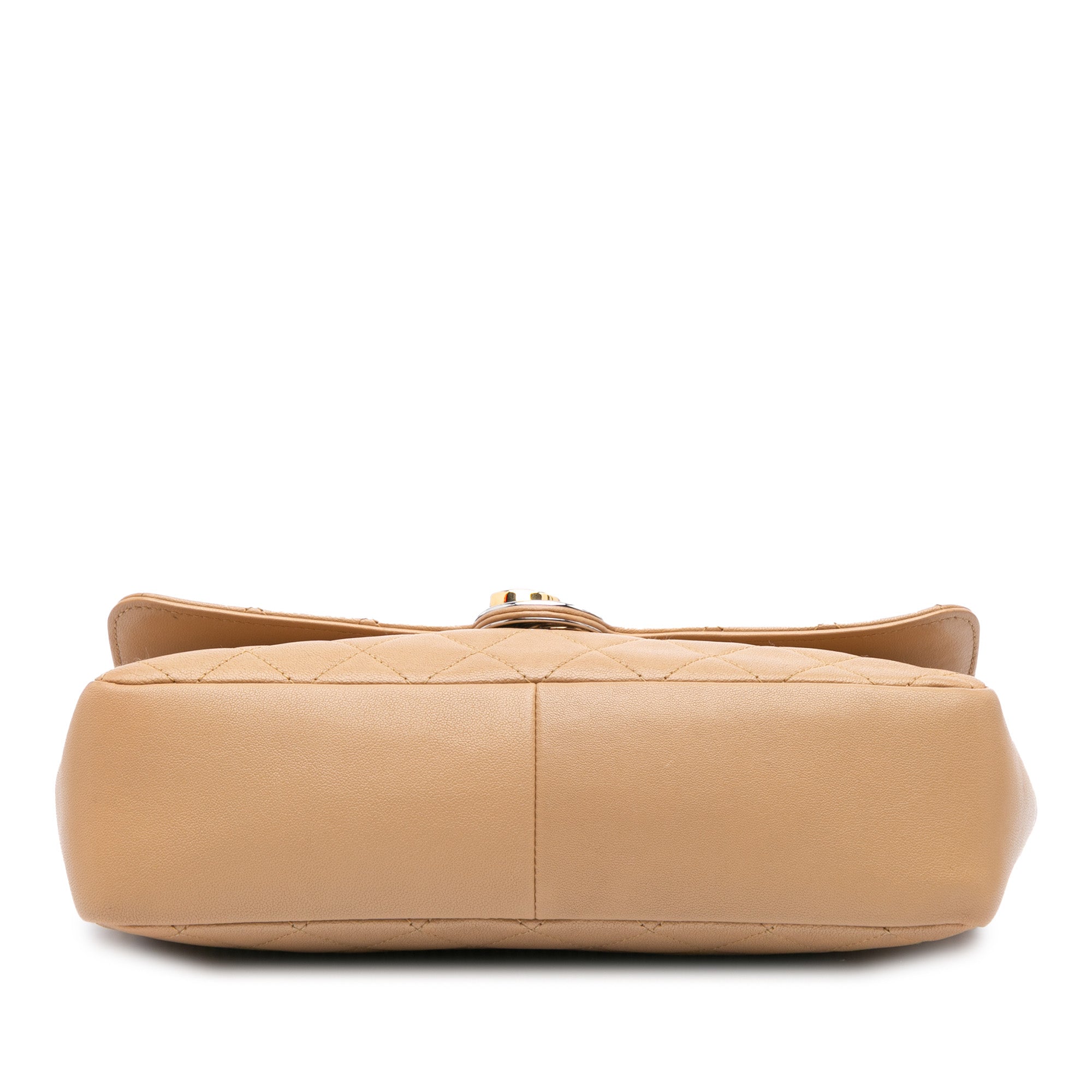 Chanel Small Quilted Calfskin Turn and Lock Flap - image 3
