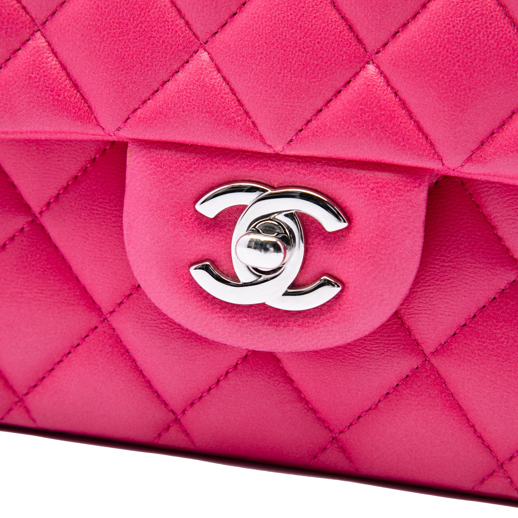 Chanel Medium Classic Lambskin Double Flap - image 5