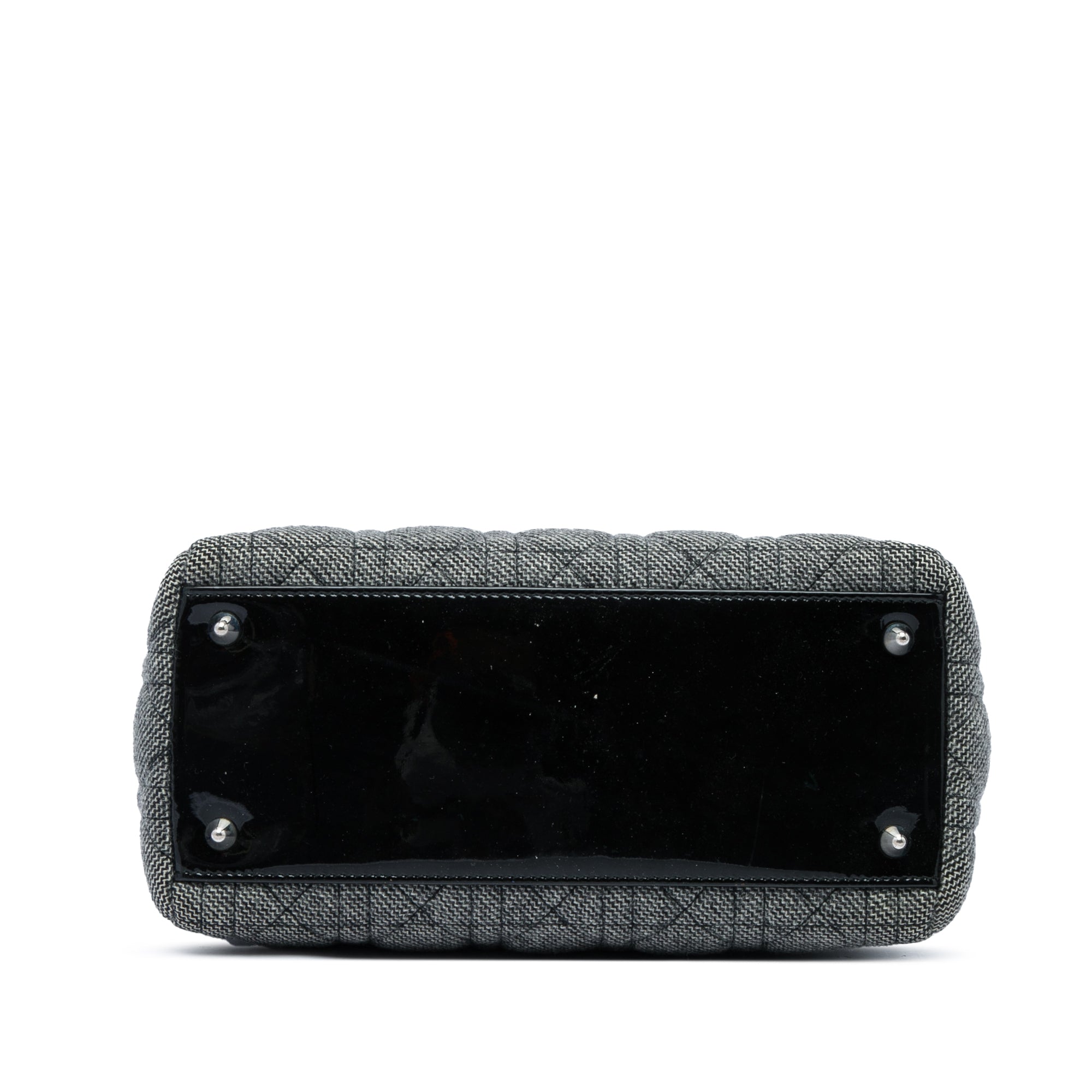 Dior Medium Tweed Cannage Lady Dior - image 3