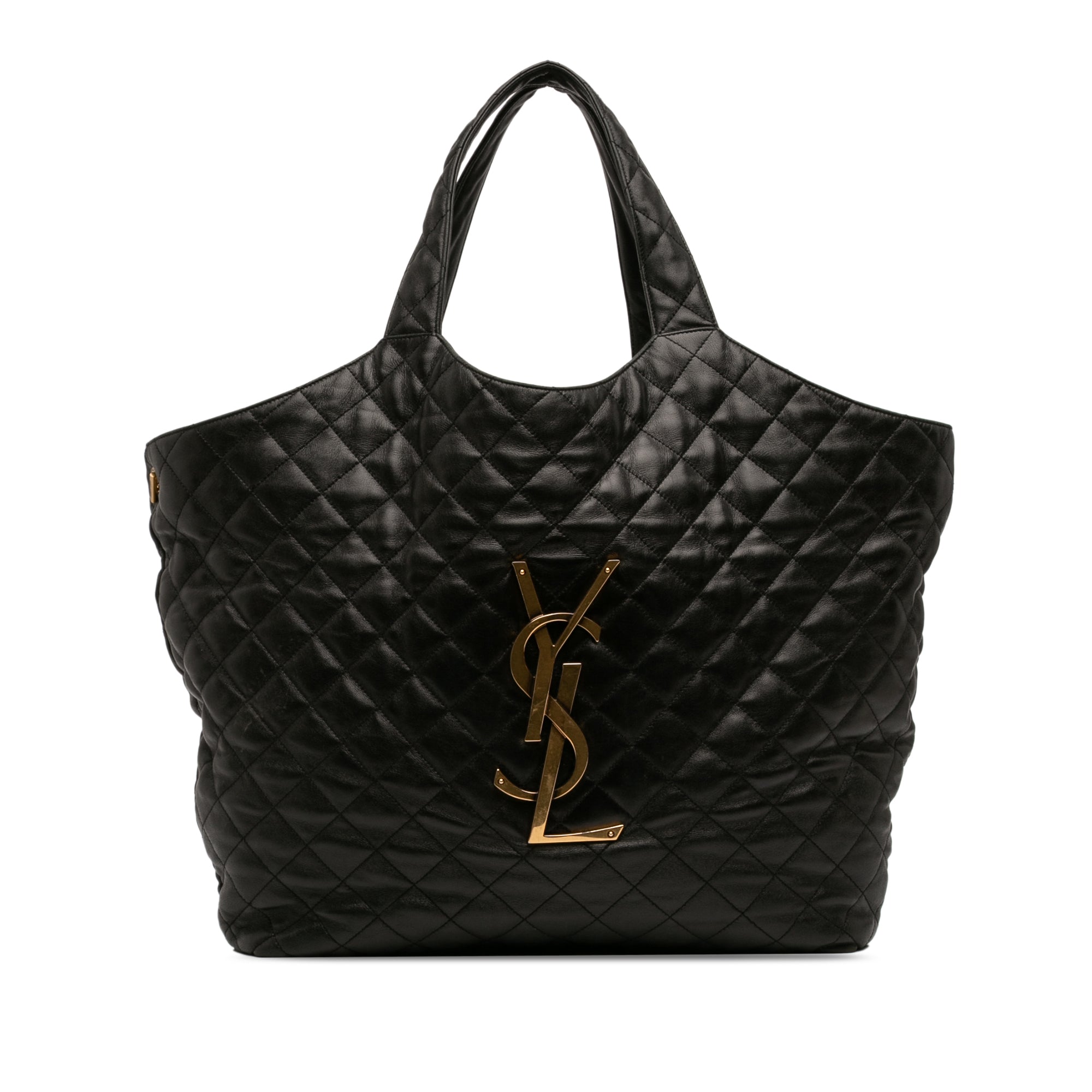 Saint Laurent Maxi Quilted Lambskin Icare Shopping Tote - image 1