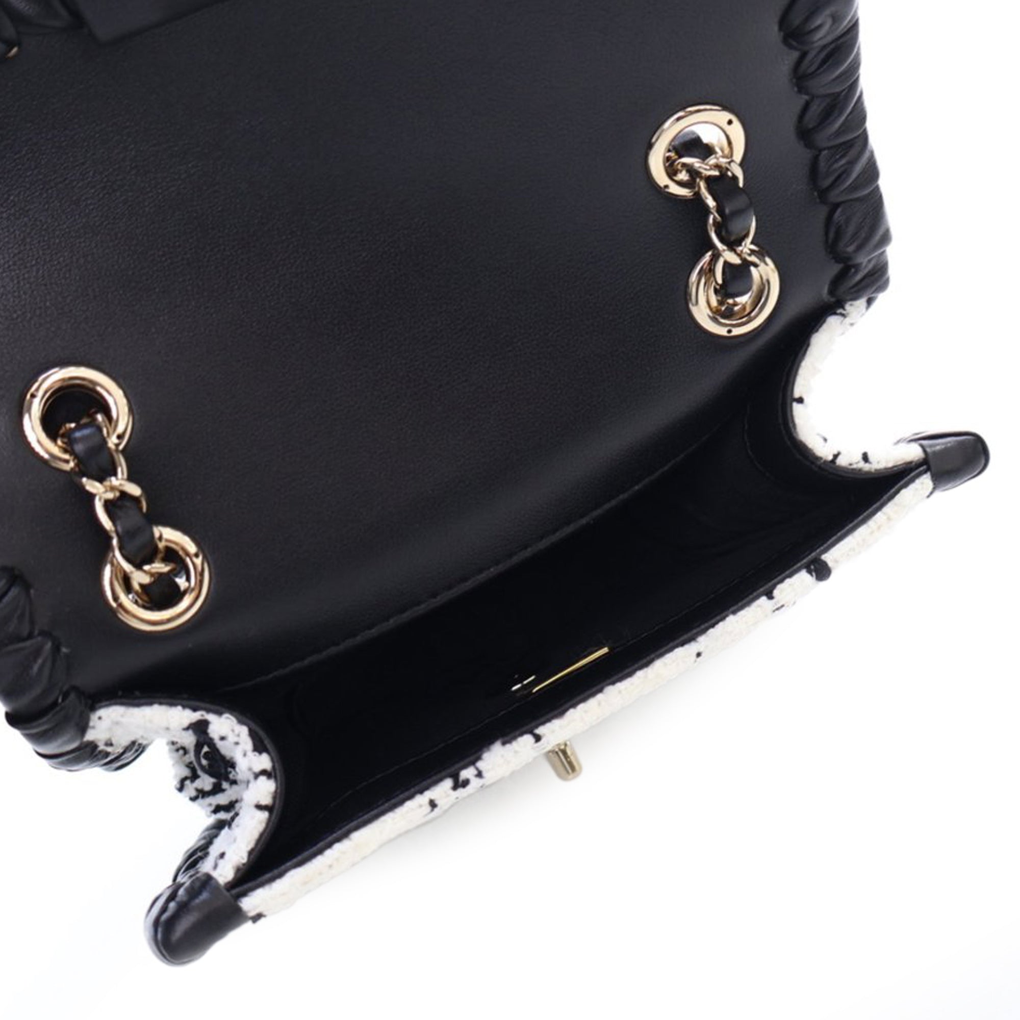 Chanel Mini Tweed My Own Frame Flap - image 4