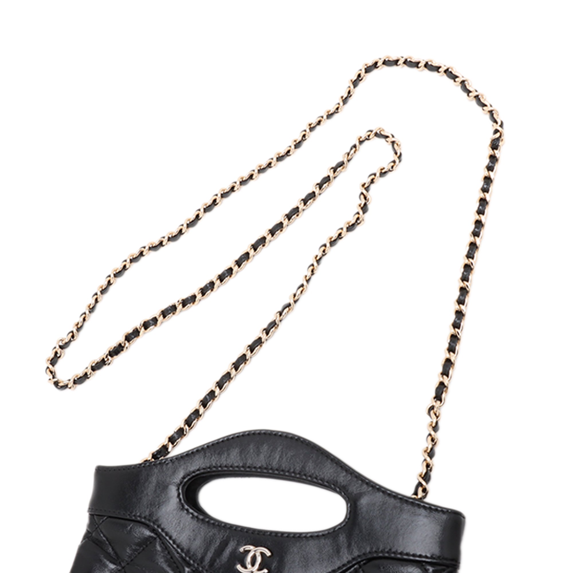 Chanel Nano Quilted Glazed Calfskin 31 Shopping Bag - image 10