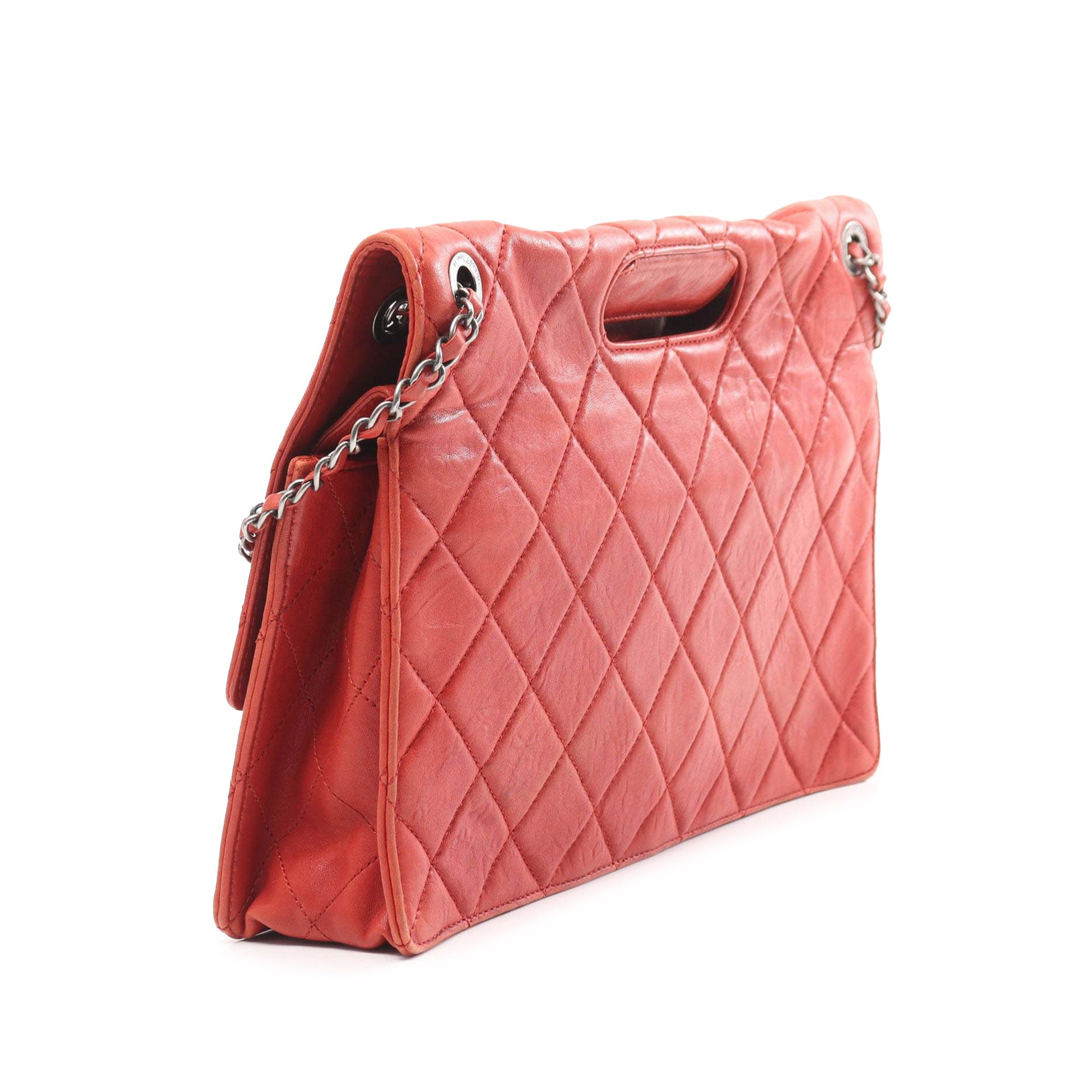 Chanel Paris Byzance Maxi Washed Lambskin Take Away Flap - image 2