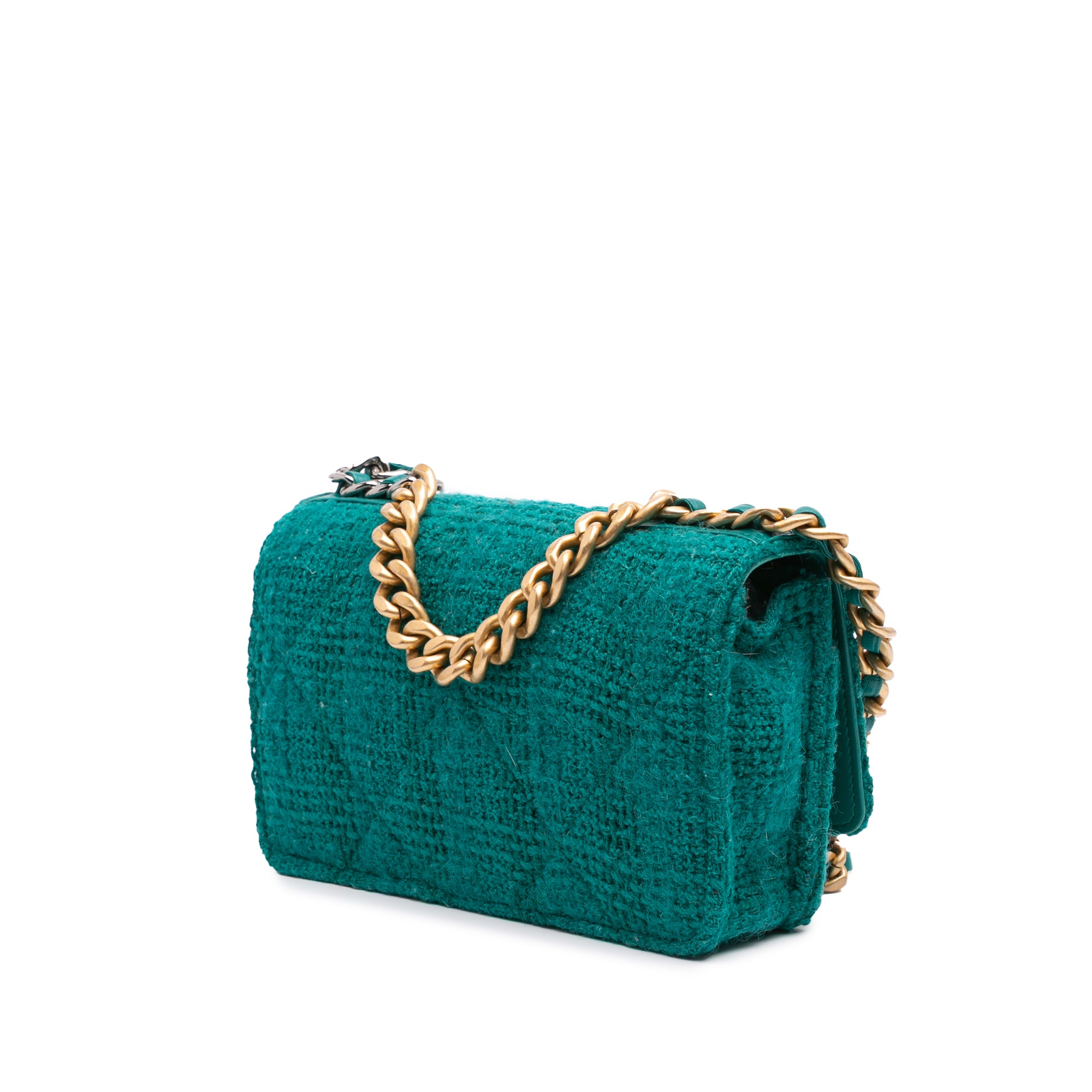 Chanel Tweed 19 Wallet On Chain - image 2