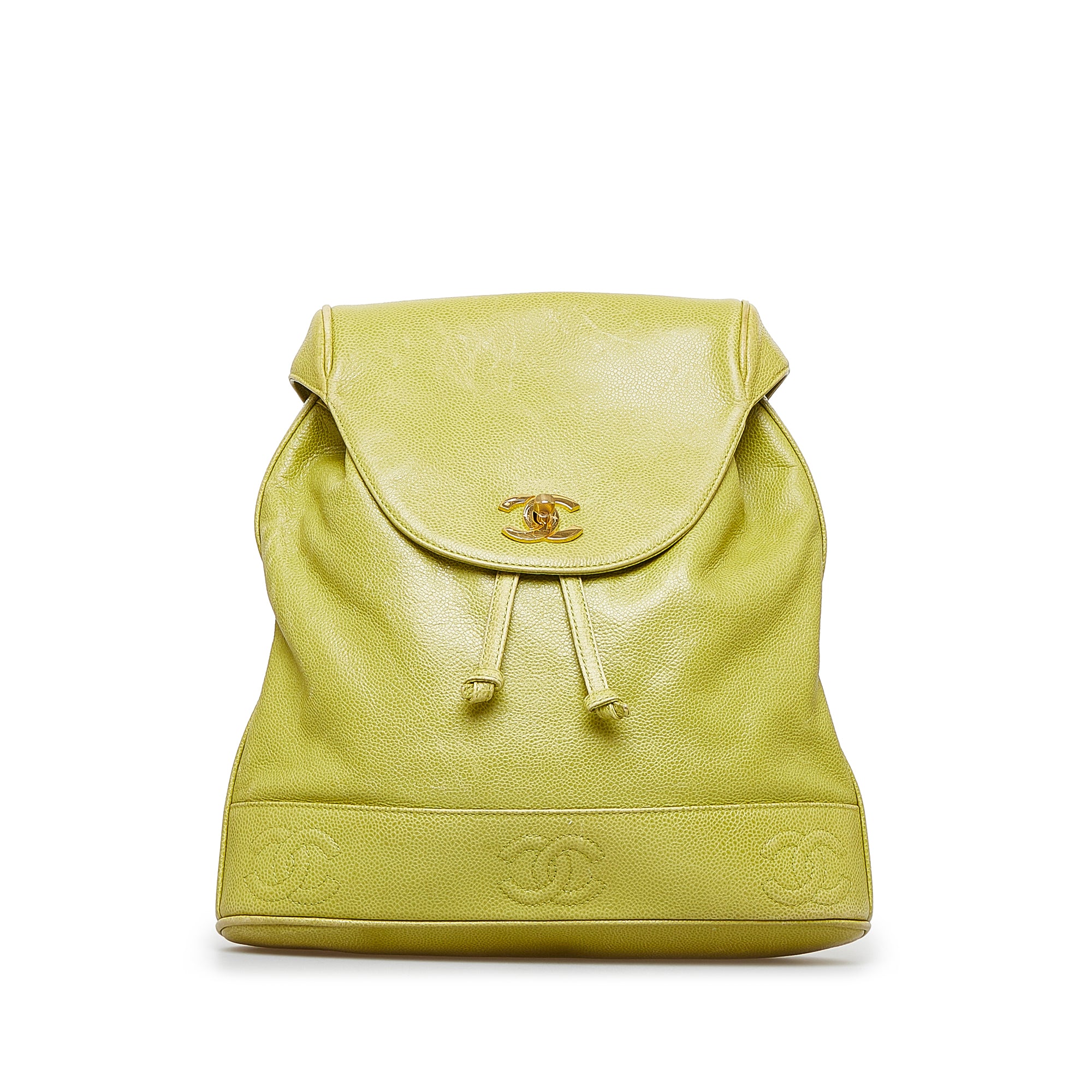 Chanel Caviar Triple CC Backpack - image 1