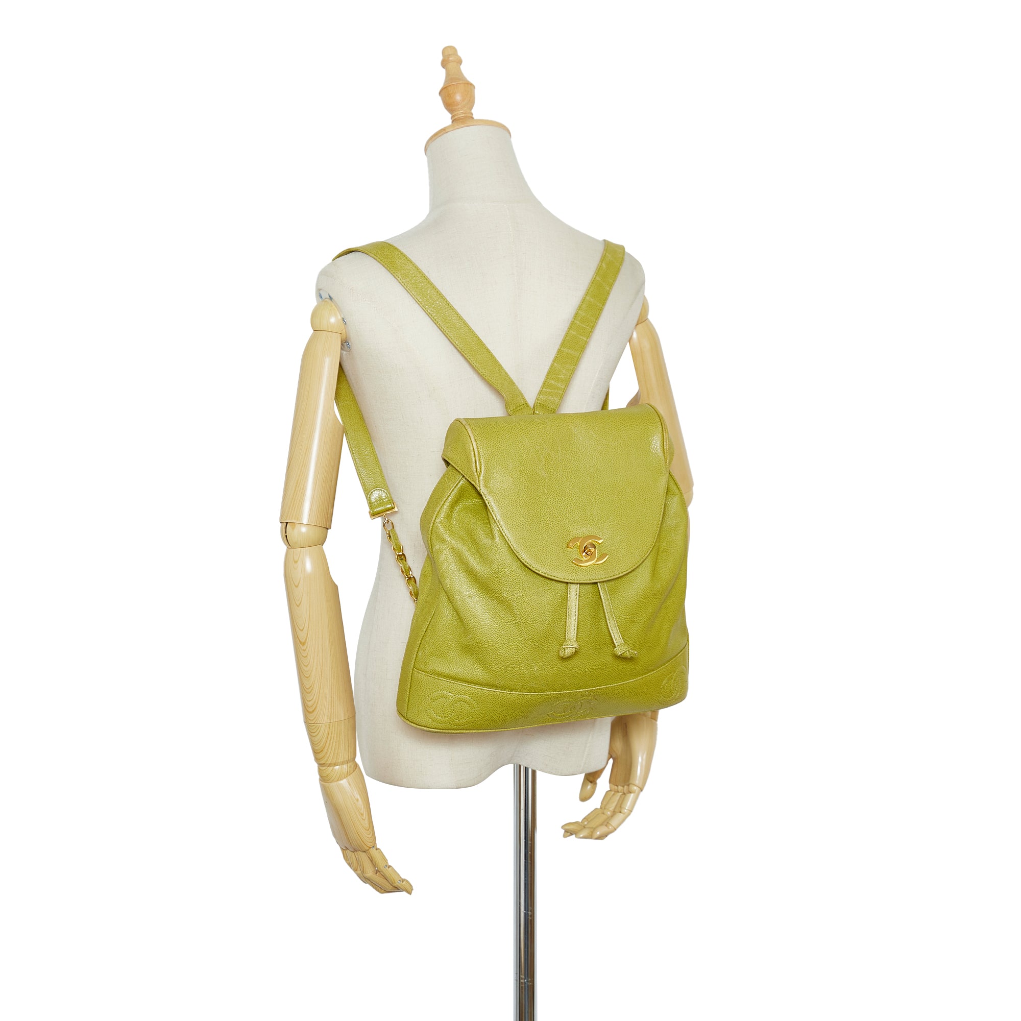 Chanel Caviar Triple CC Backpack - image 16