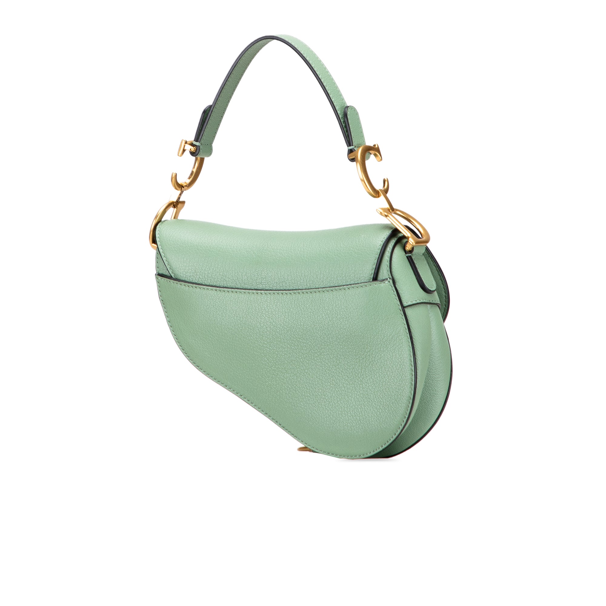 Dior Mini Calfskin Saddle Bag - image 2