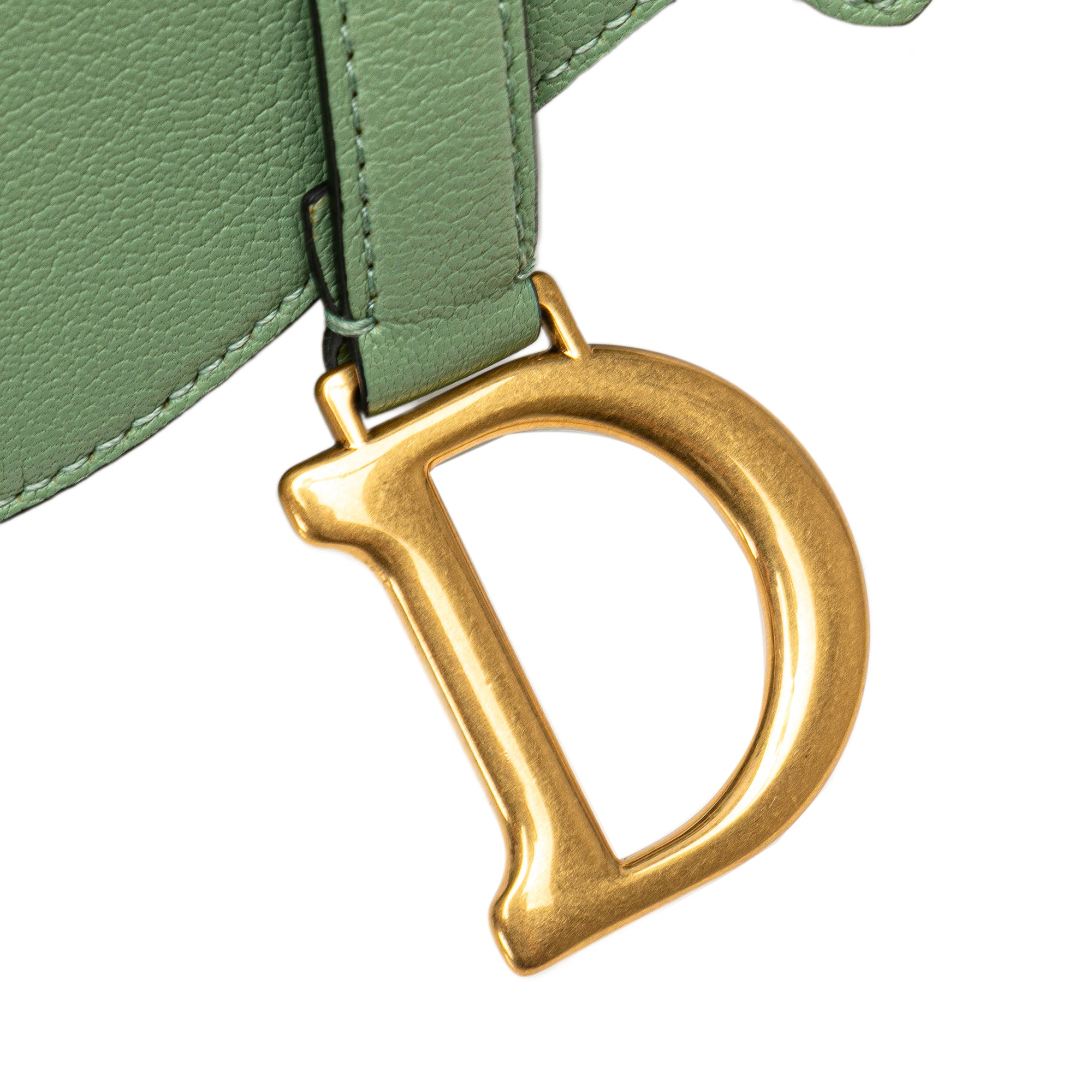 Dior Mini Calfskin Saddle Bag - image 7