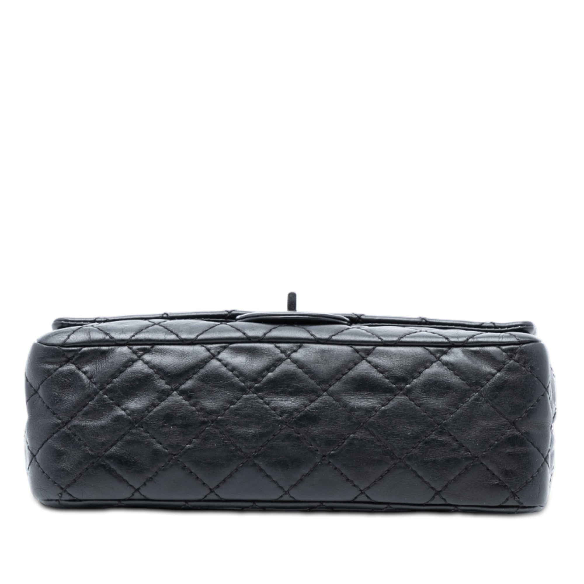 Chanel Quilted Aged Calfskin Reissue 2.55 Double Flap 225 with Mini Pouch - image 3