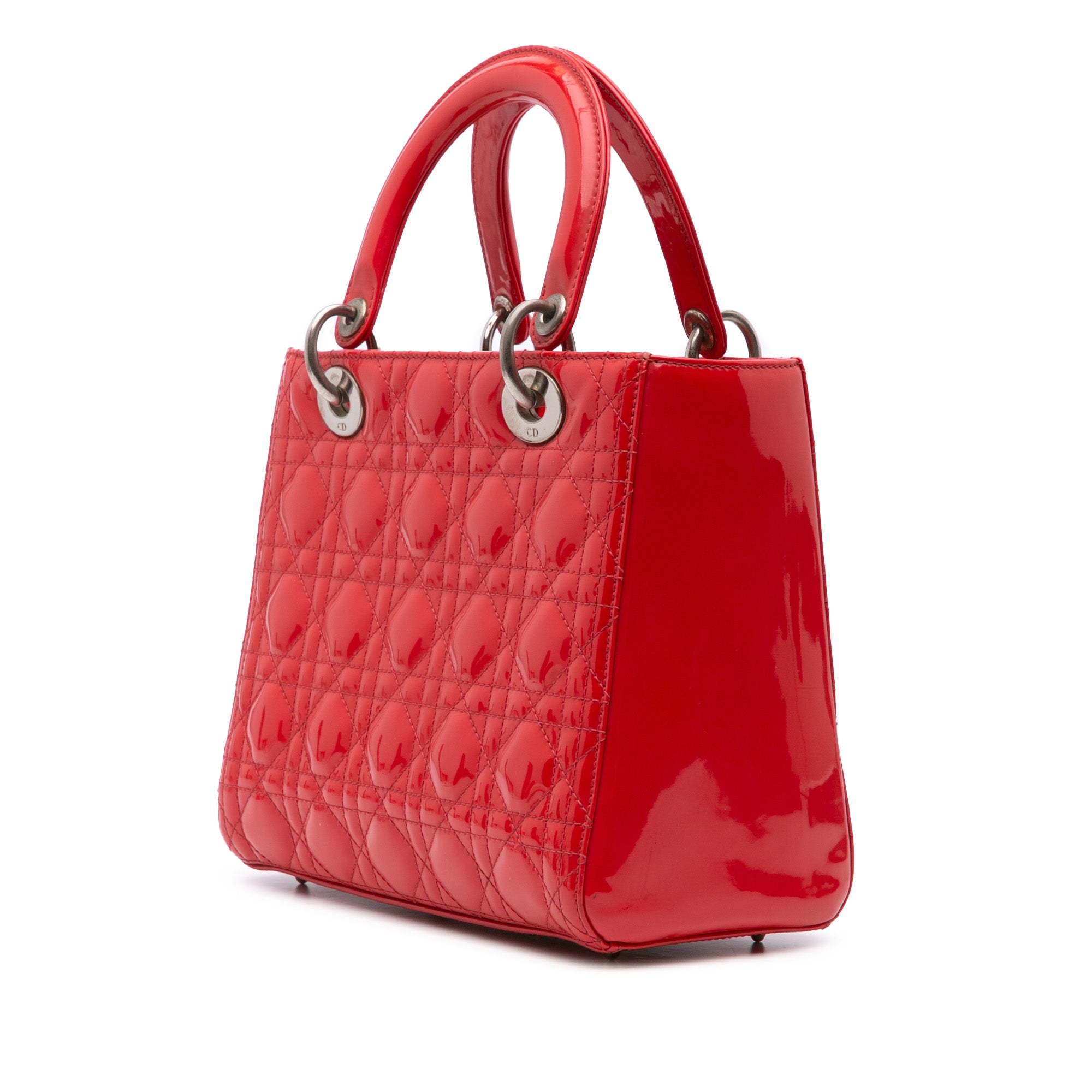 Dior Medium Patent Cannage Lady Dior - image 2