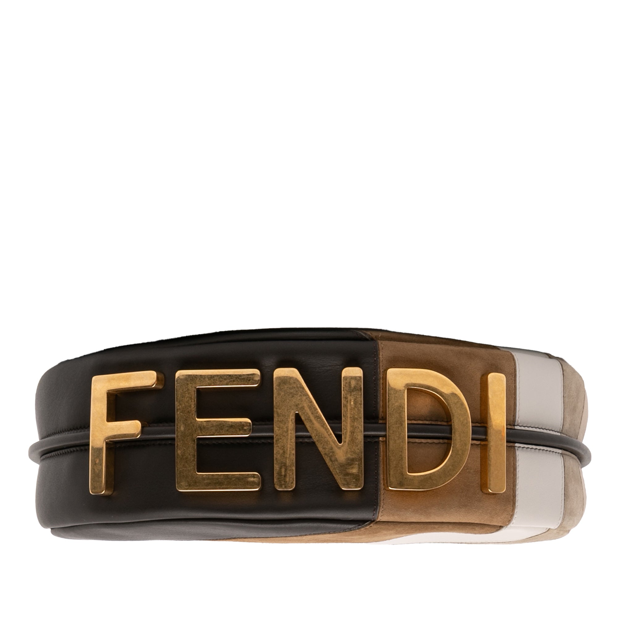 Fendi Small Calfskin and Suede Rainbow Fendigraphy - image 3