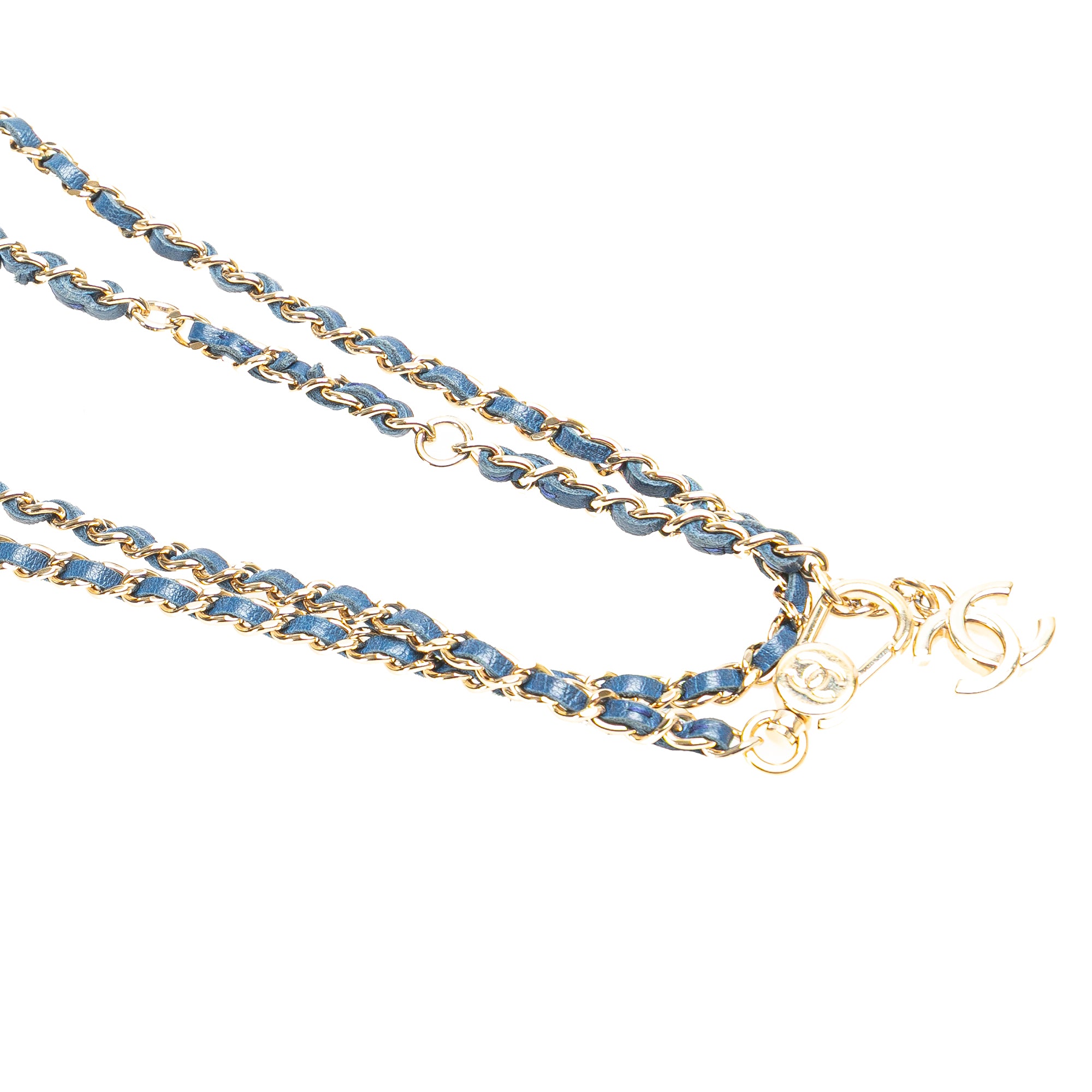Chanel Mini Denim Mood Clutch with Chain - image 9