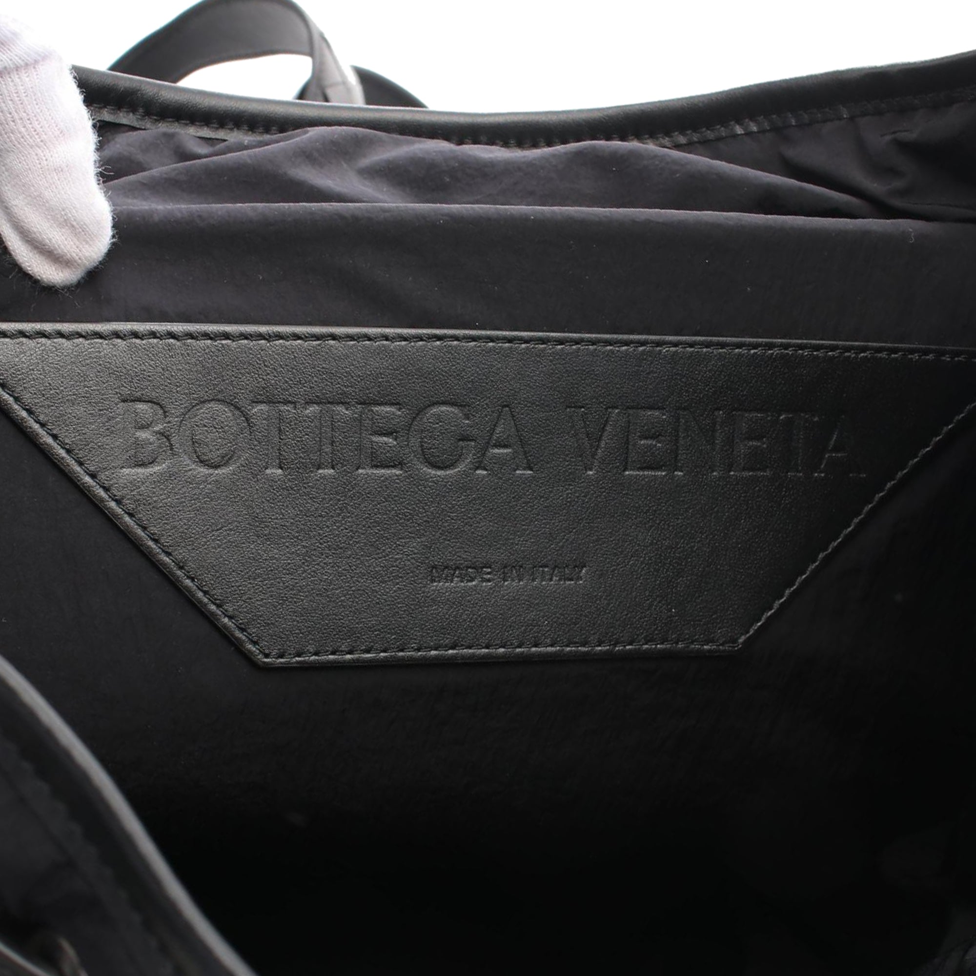 Bottega Veneta Intrecciato Trimmed Nylon Crossroad Backpack - image 4