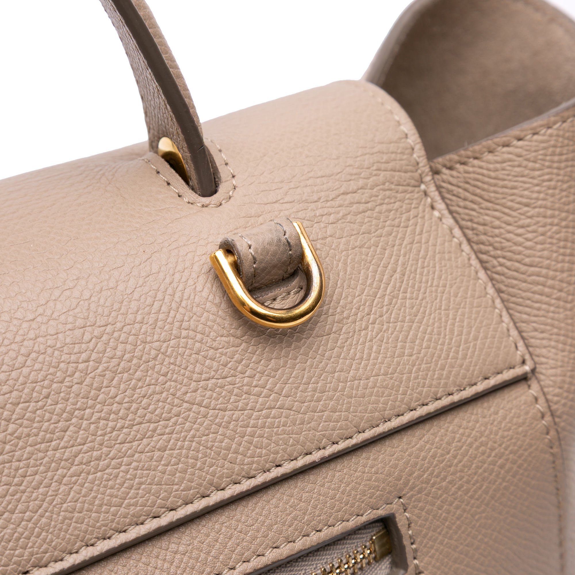 Celine Mini Leather Belt Bag Satchel