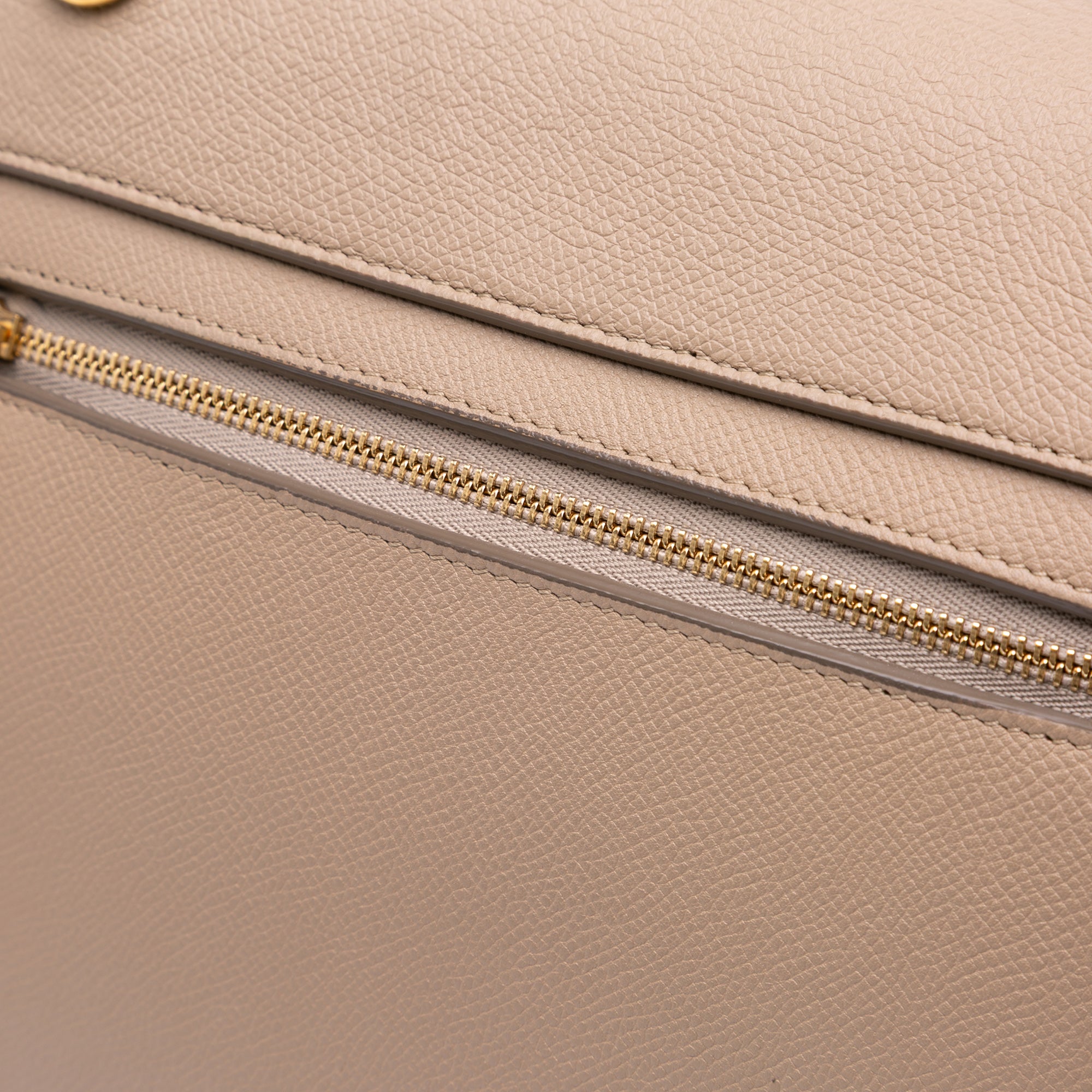 Celine Mini Leather Belt Bag Satchel