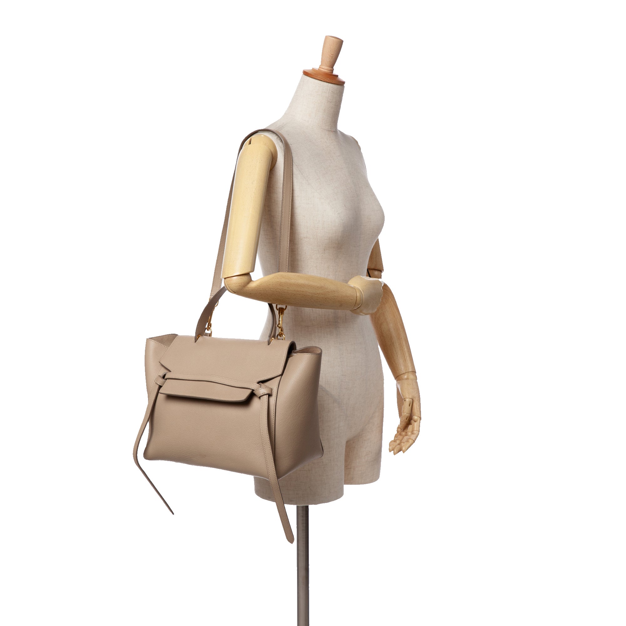 Celine Mini Leather Belt Bag Satchel