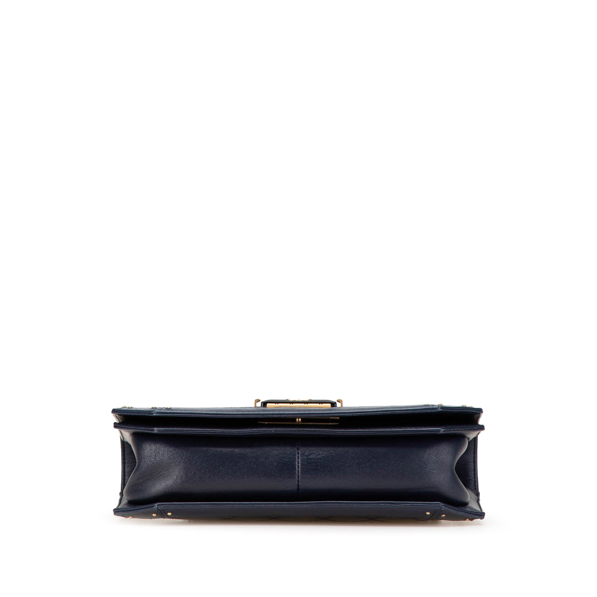 Chanel Medium Quilted Calfskin Octagon CC Clasp Flap - image 3