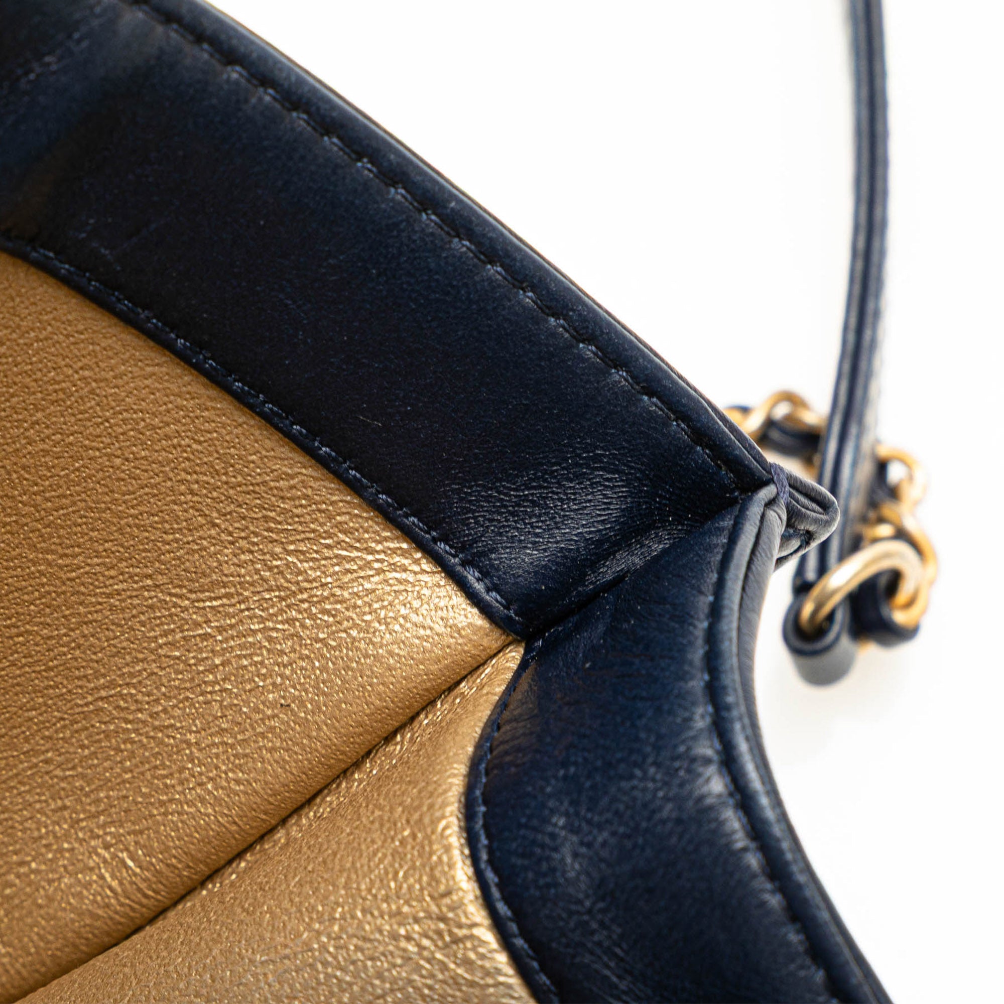 Chanel Medium Quilted Calfskin Octagon CC Clasp Flap - image 8