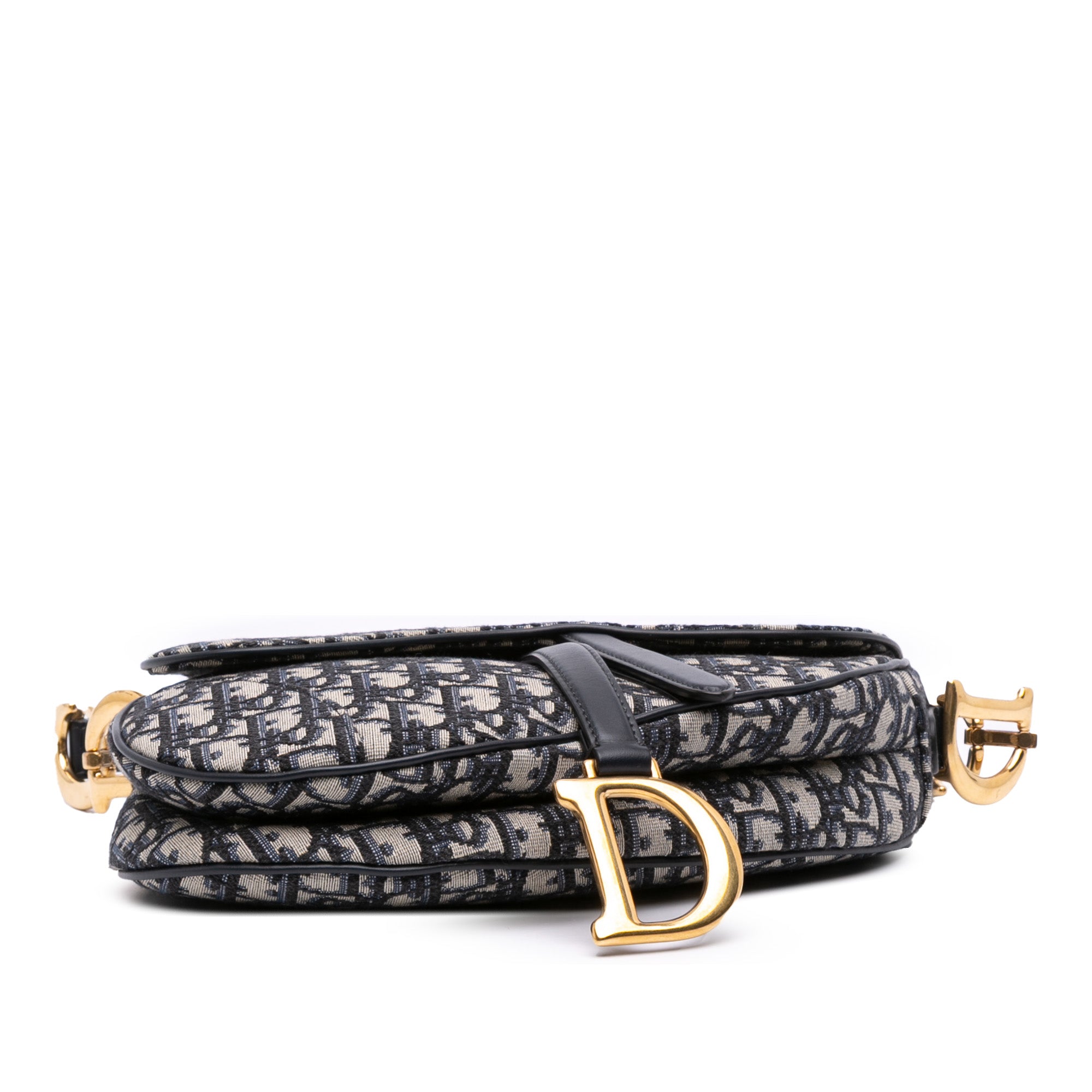 Dior Oblique Canvas Saddle Bag - image 3