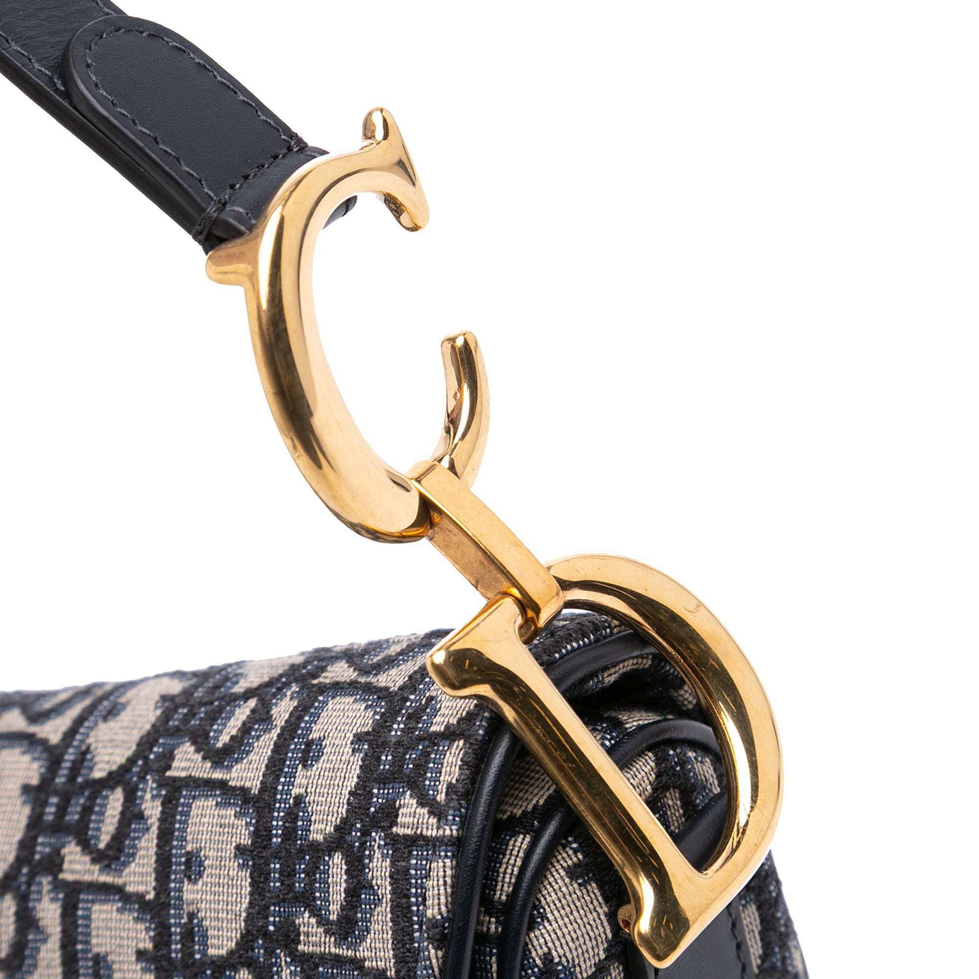 Dior Oblique Canvas Saddle Bag - image 7