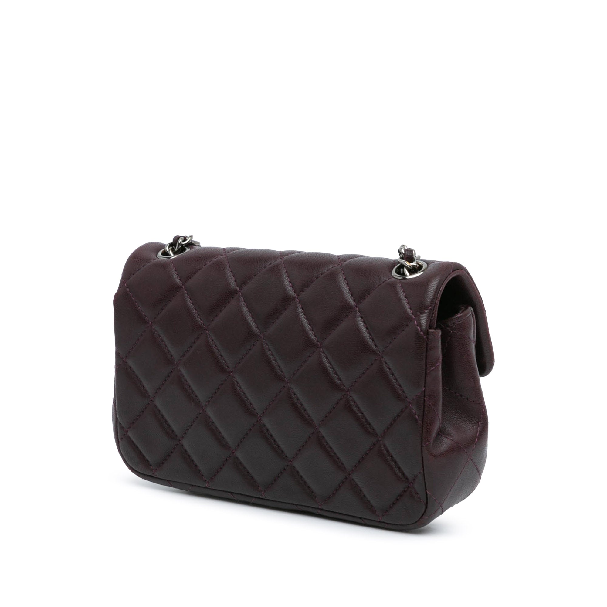 Chanel Extra Mini Rectangular Classic Lambskin Single Flap - image 2