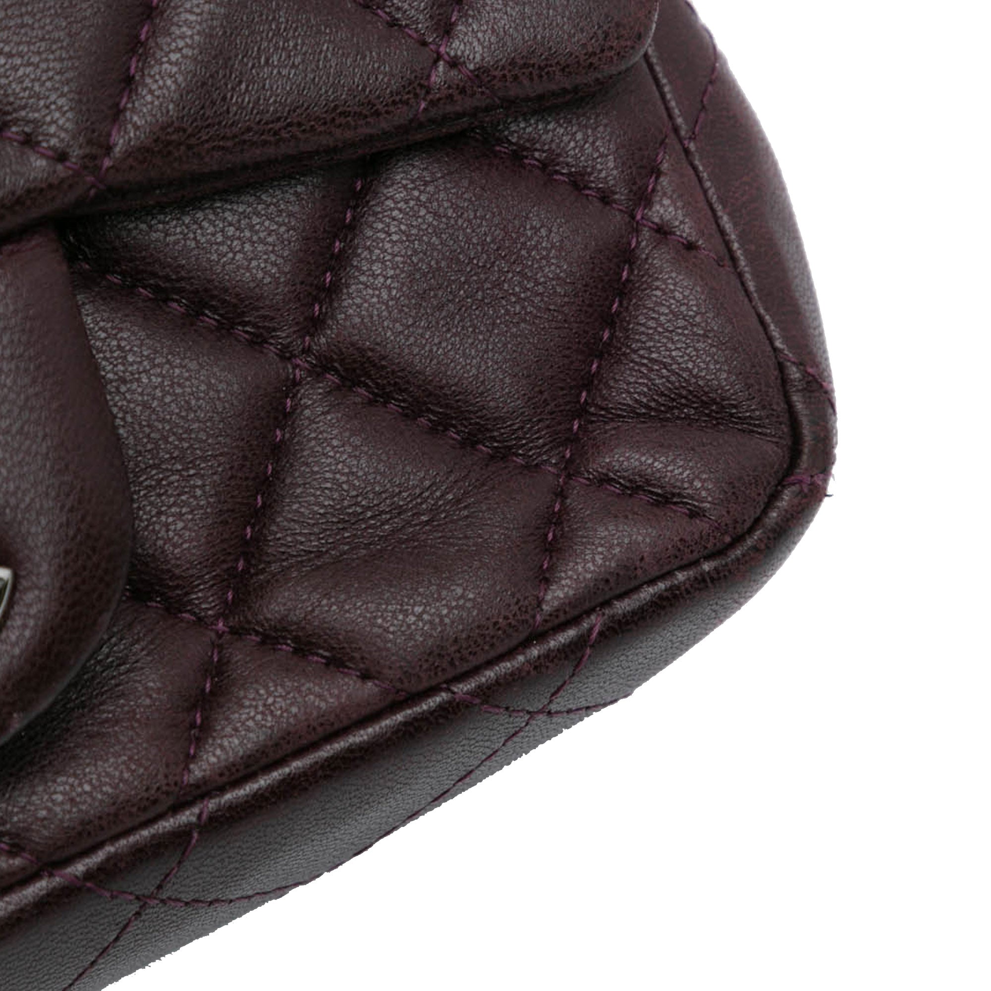 Chanel Extra Mini Rectangular Classic Lambskin Single Flap - image 9