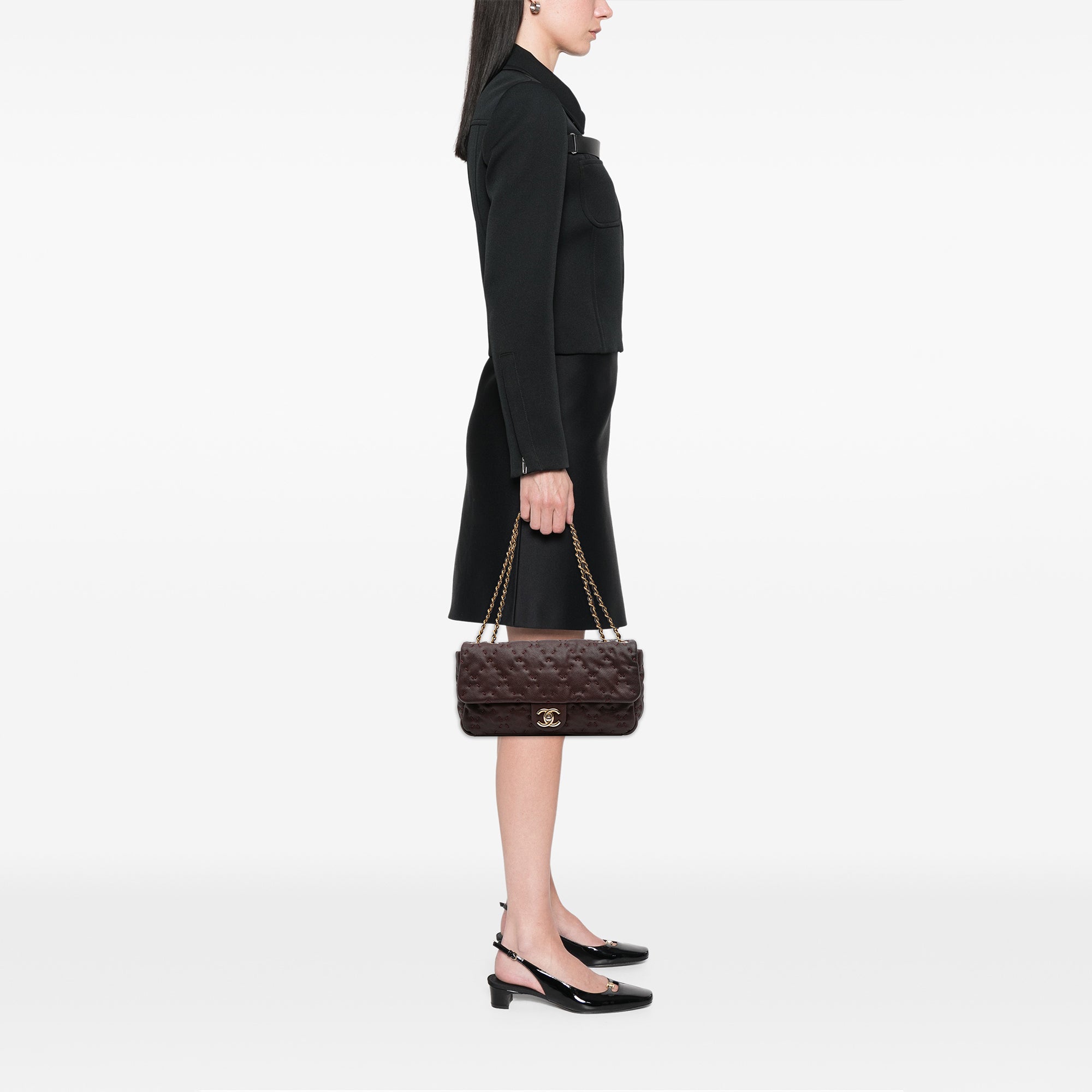Chanel Caviar Wild Stitch Flap - image 9